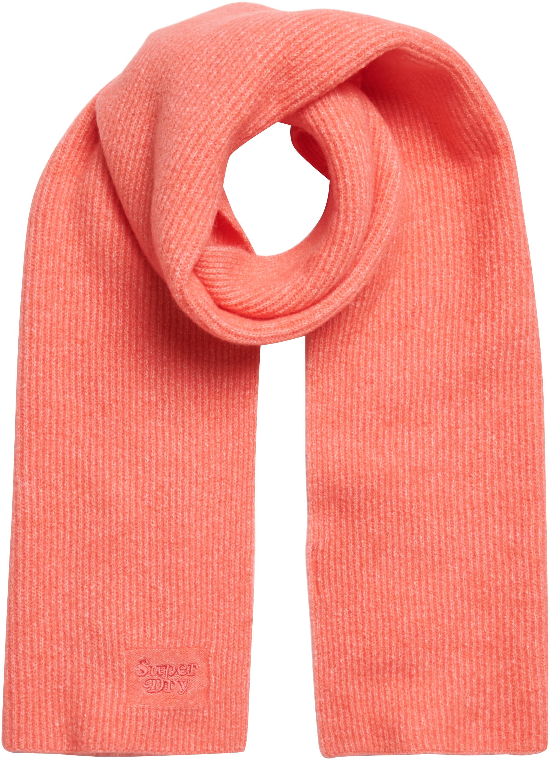 Superdry Strickschal »SOFT RIB KNIT SCARF«