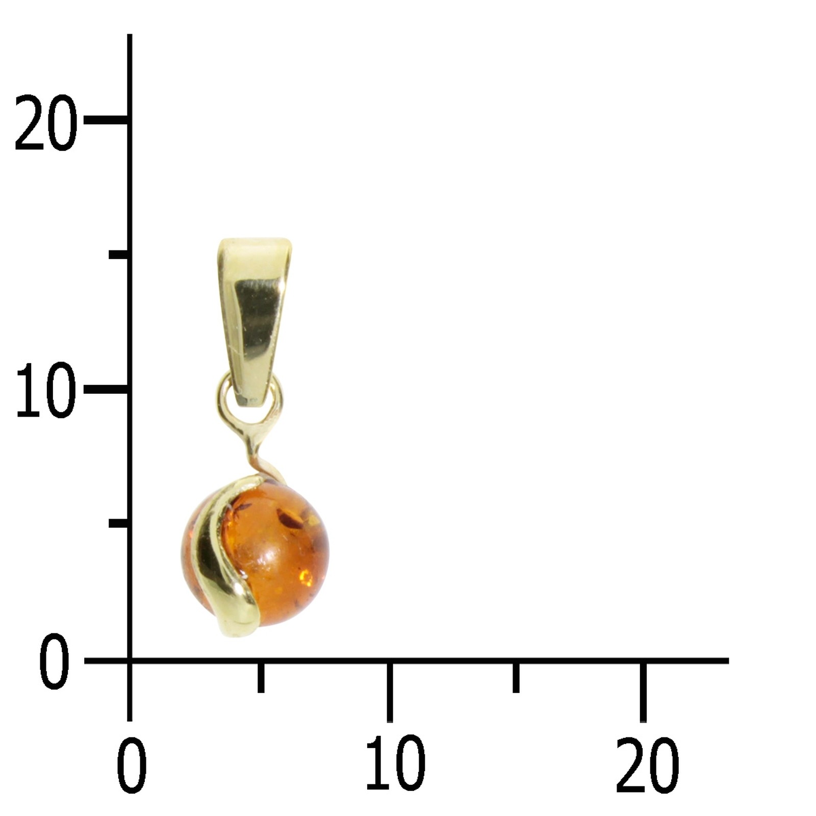 OSTSEE-SCHMUCK Kettenanhänger »Ostsee-Schmuck Anhänger Ina Anhänger Ina«, (1 tlg.)