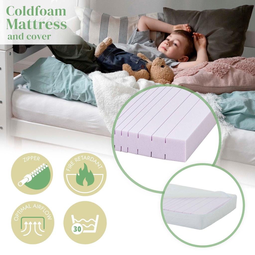 Hoppekids Einzelbett »ECO Comfort«, (Set)