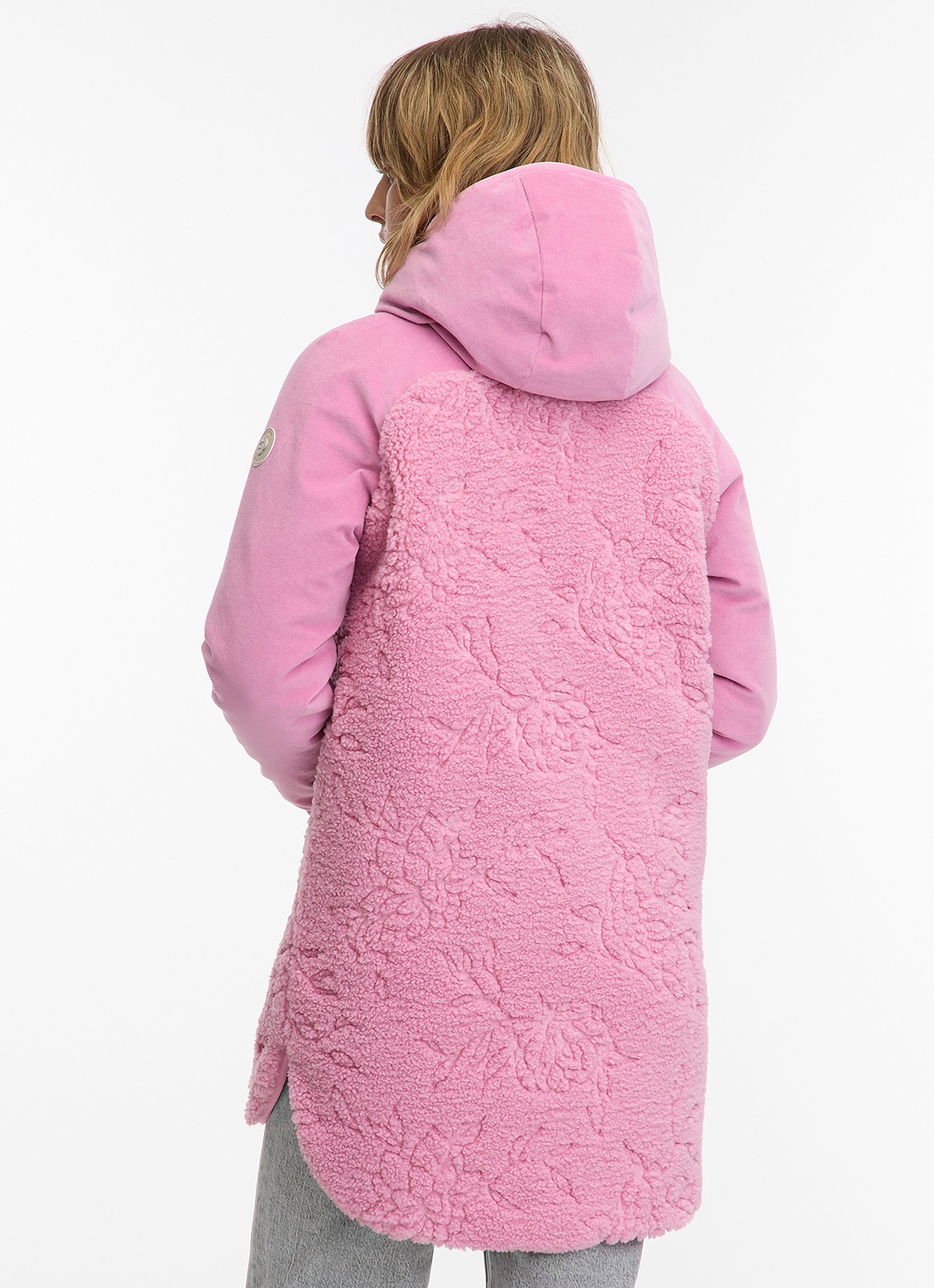 Ragwear Kapuzenplüschjacke "LONGEDDY" ohne Kapuze günstig online kaufen