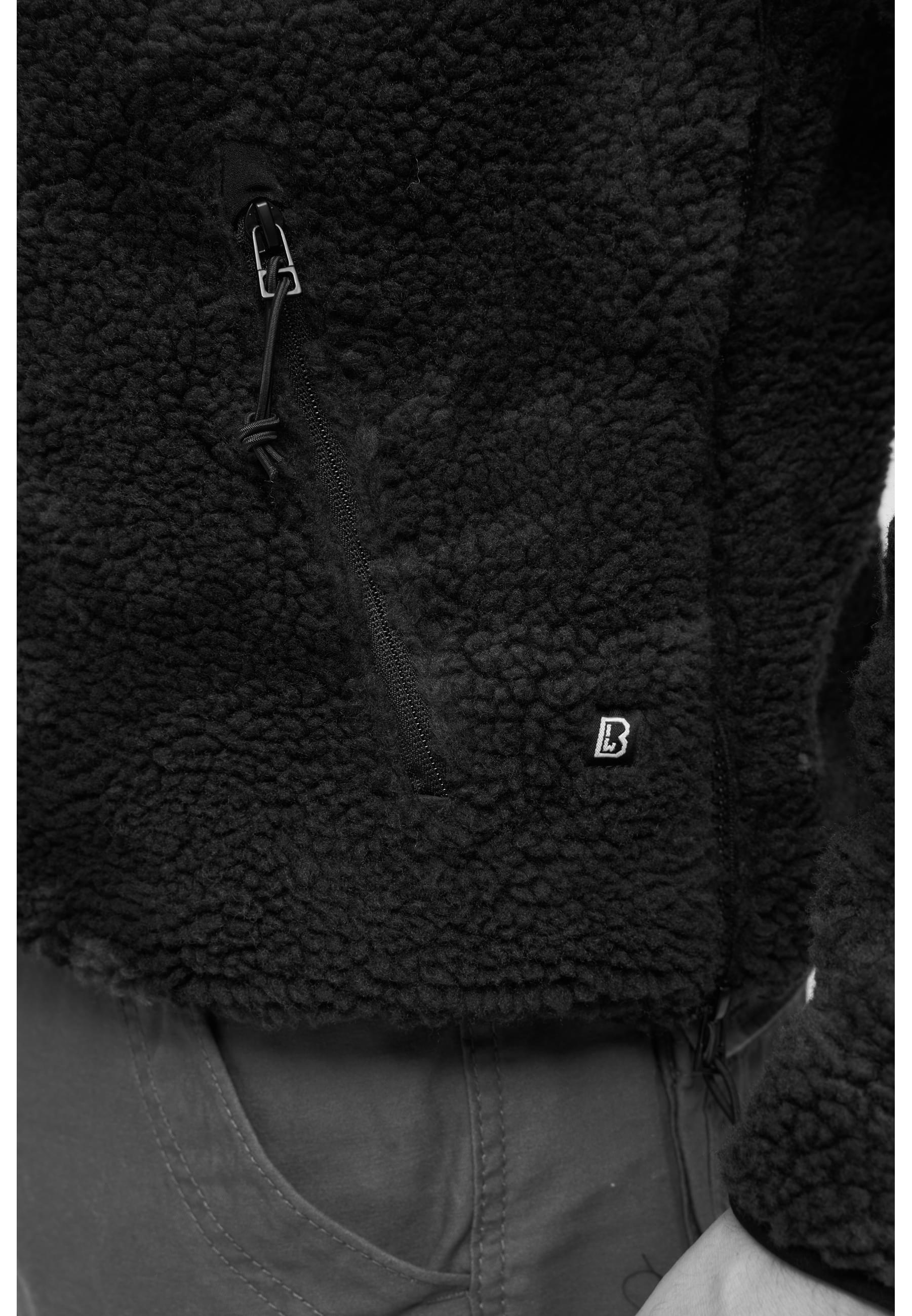 Brandit Anorak »Brandit Herren Teddyfleece Worker Pullover«, (1 St.), mit Kapuze