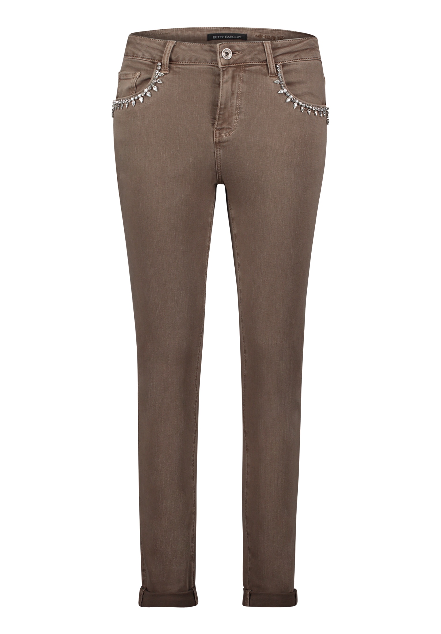Betty Barclay Slim-fit-Jeans "Damen Basic-Jeans mit Waschung" günstig online kaufen