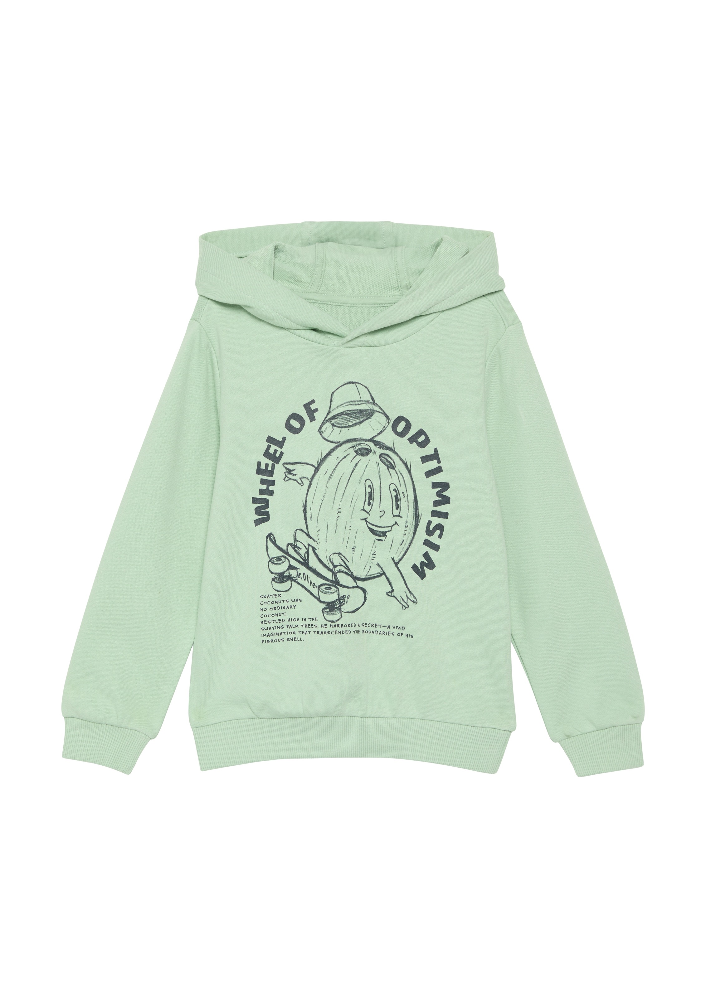 s.Oliver Junior Hoodie su süßem Print
