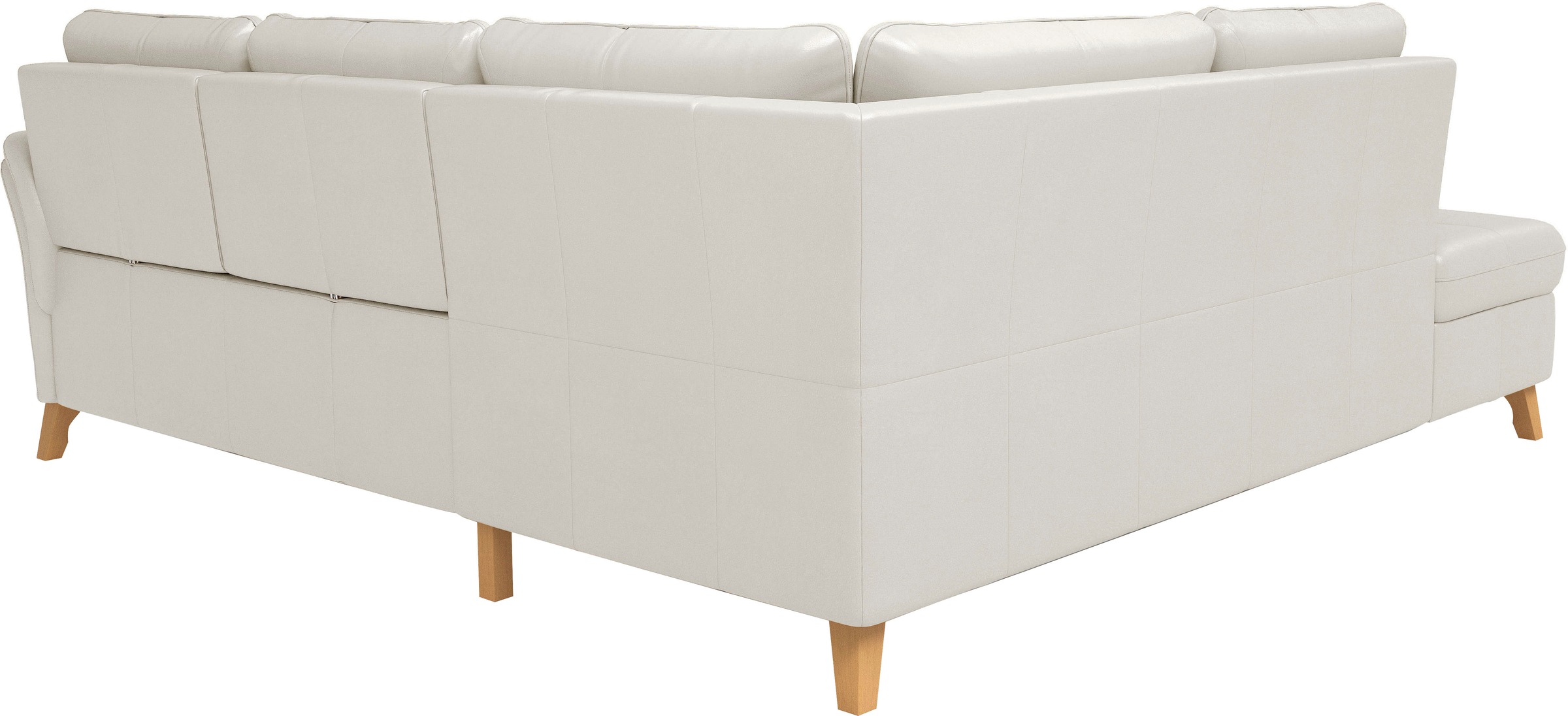 Ecksofa SIT & MORE "Göteborg", weiß (reinweiß), B:250cm H:90cm T:226cm, Sofas, Ecksofa, inkl. Sitztiefenverstellung, wahlweise mit Bettfunktion & Bettkasten 6