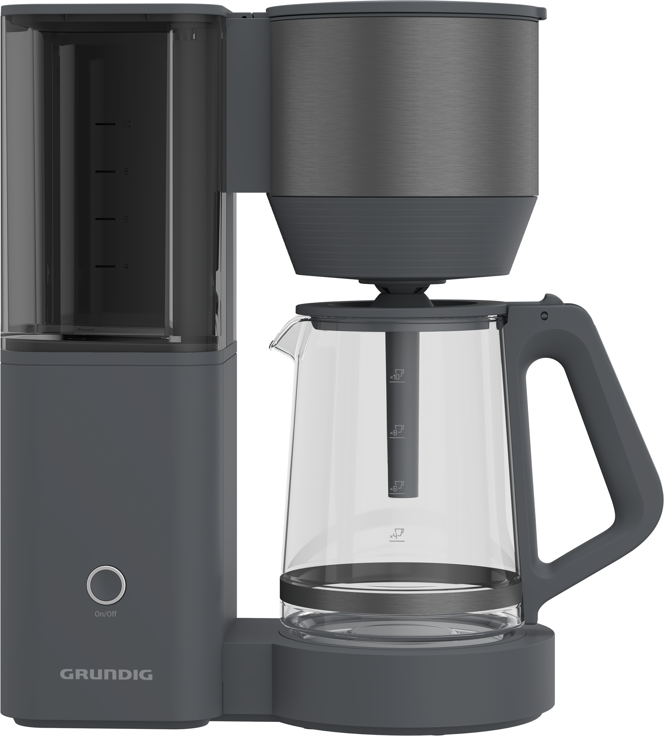 Grundig Filterkaffeemaschine »KM 7340«, 1,5 l Kaffeekanne, Permanentfilter