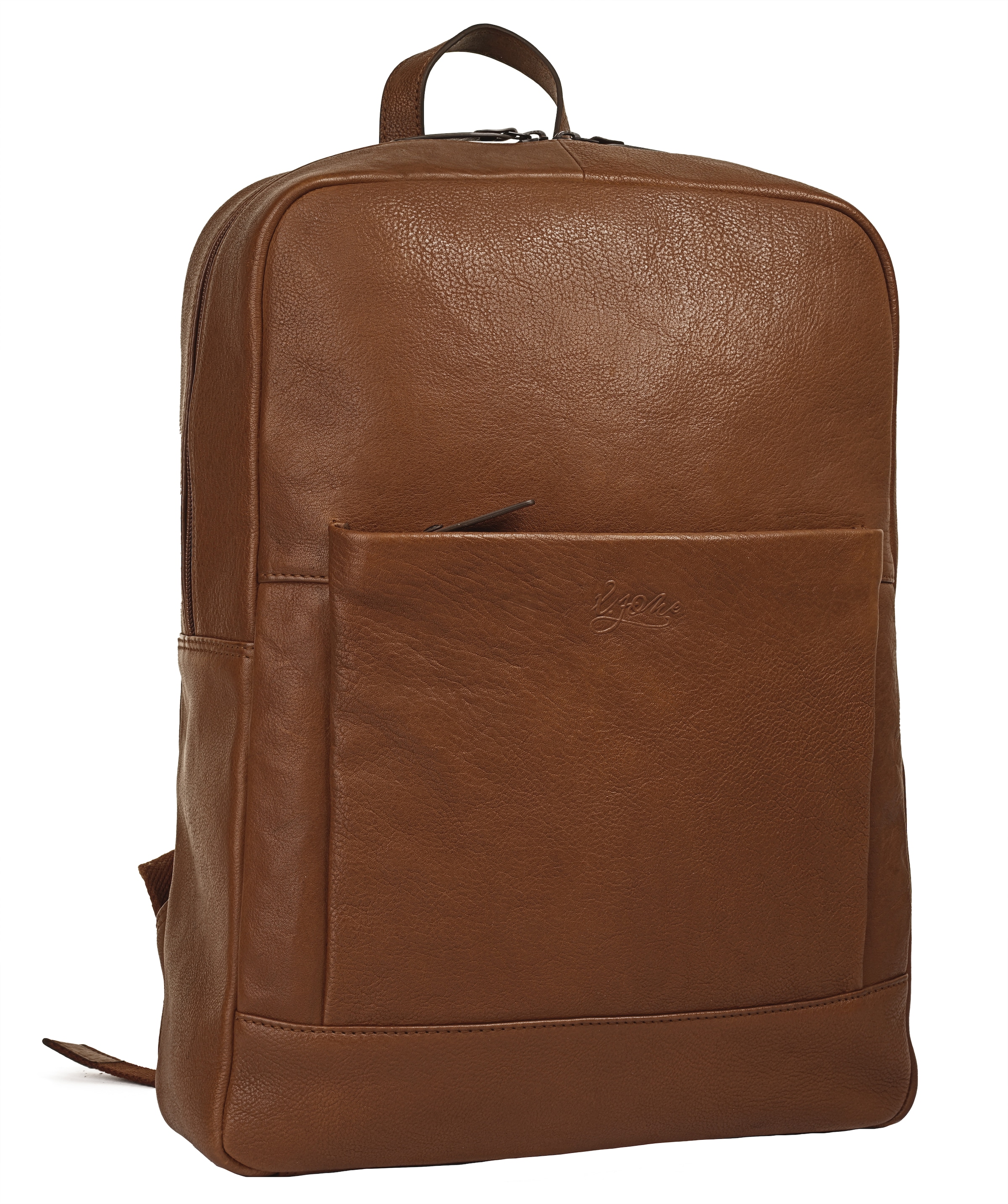 X-Zone Cityrucksack, echt Leder