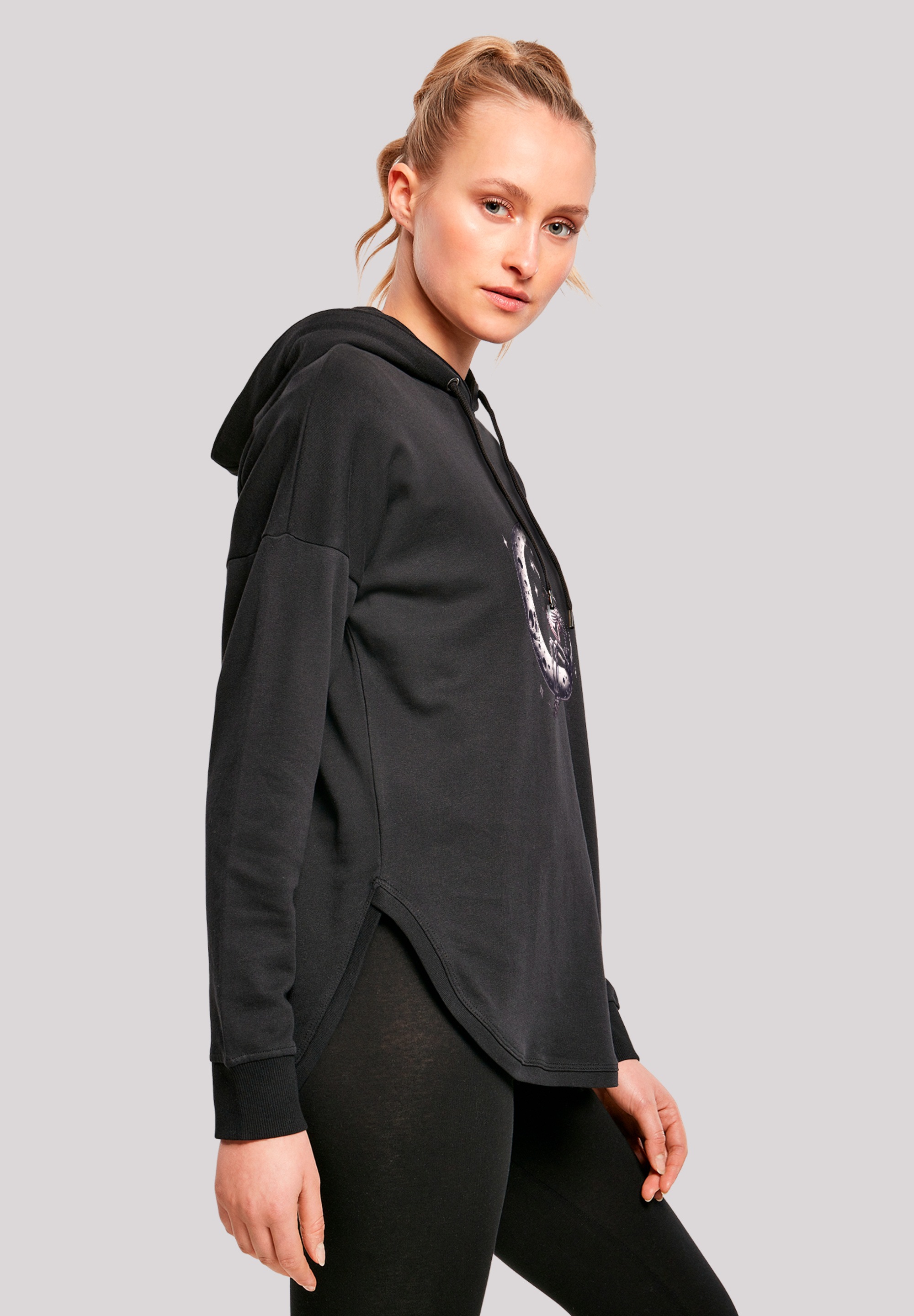 F4NT4STIC Kapuzenpullover »Gothic Valentinstag Skelett Mond«, Premium Qualität