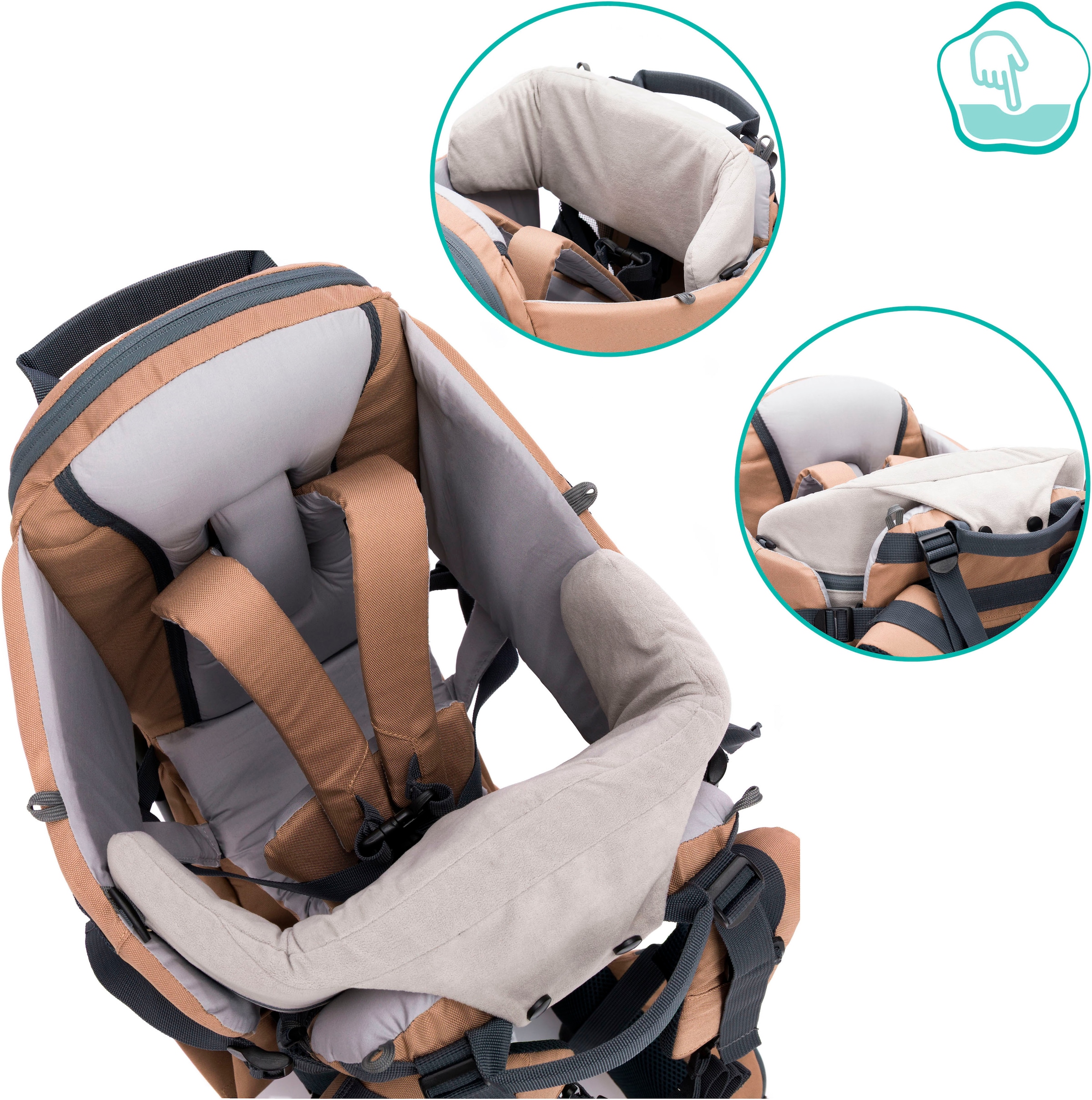 Fillikid Rückentrage »Adventure«, bis 20 kg