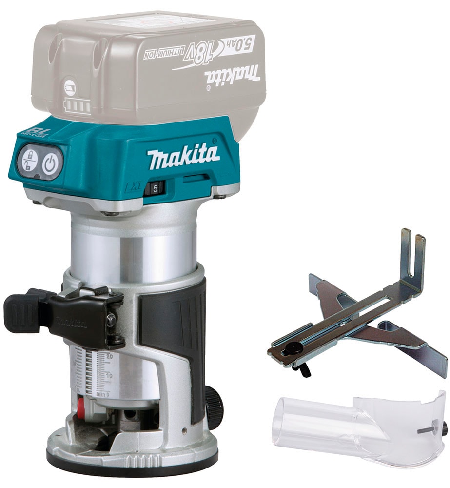 Makita Akku-Multifunktionsfräse »DRT50Z«, ohne Akku und Ladegerät