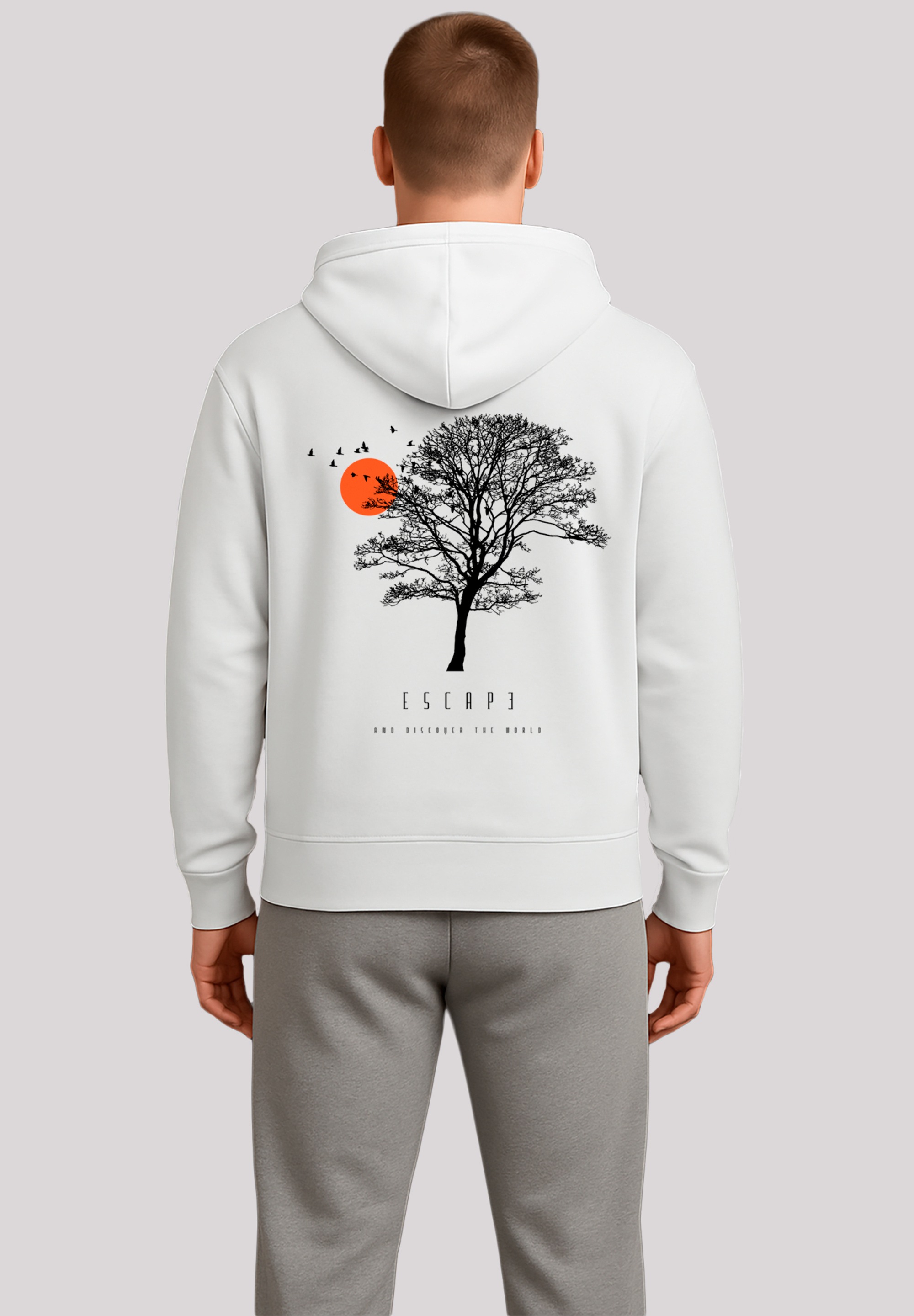 F4NT4STIC Kapuzenpullover "Escape Discover the World Tree Birds", Premium Q günstig online kaufen