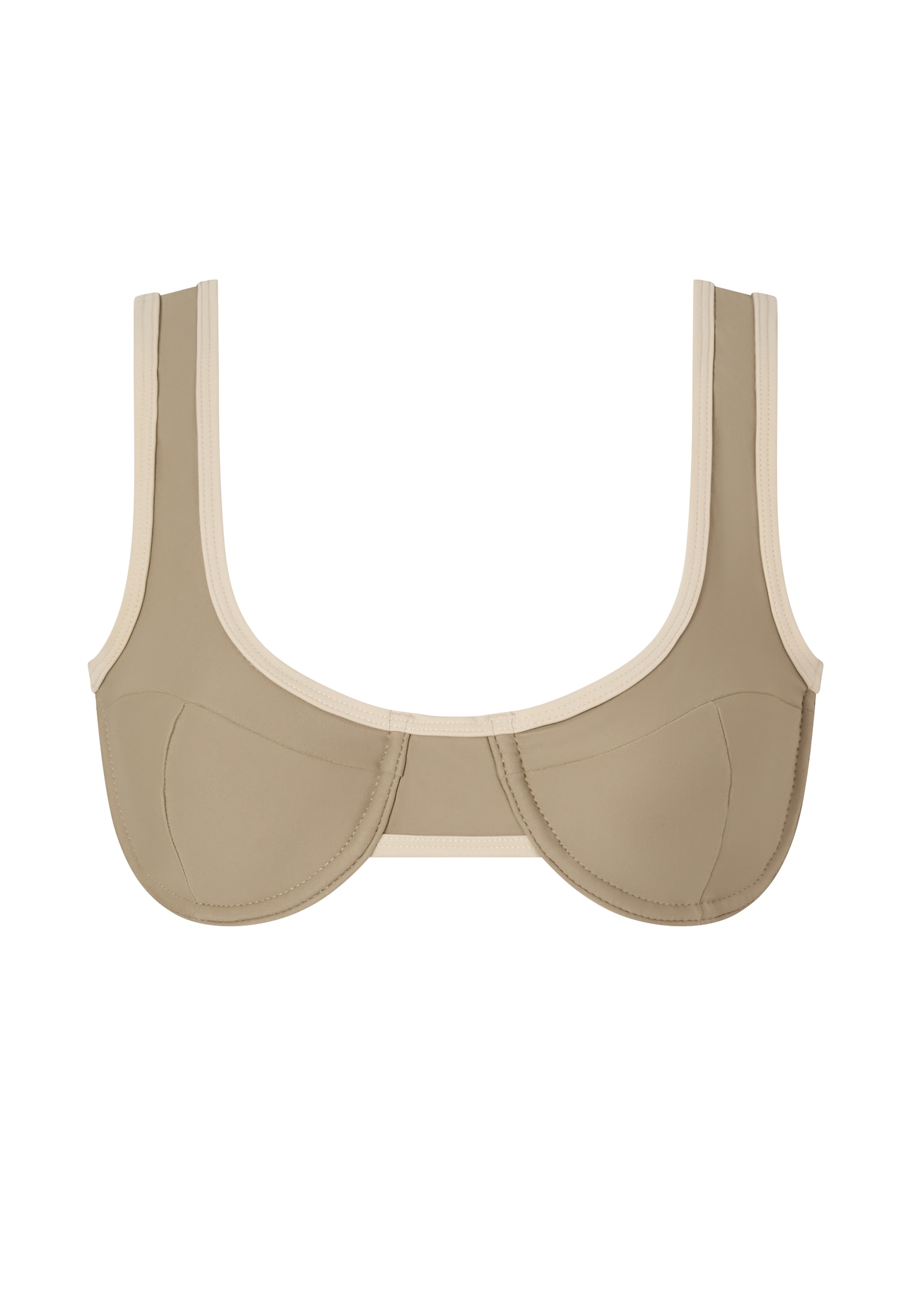 Moda Minx Triangel-Bikini-Top, (1 St.), in tollem Kontrast-Design