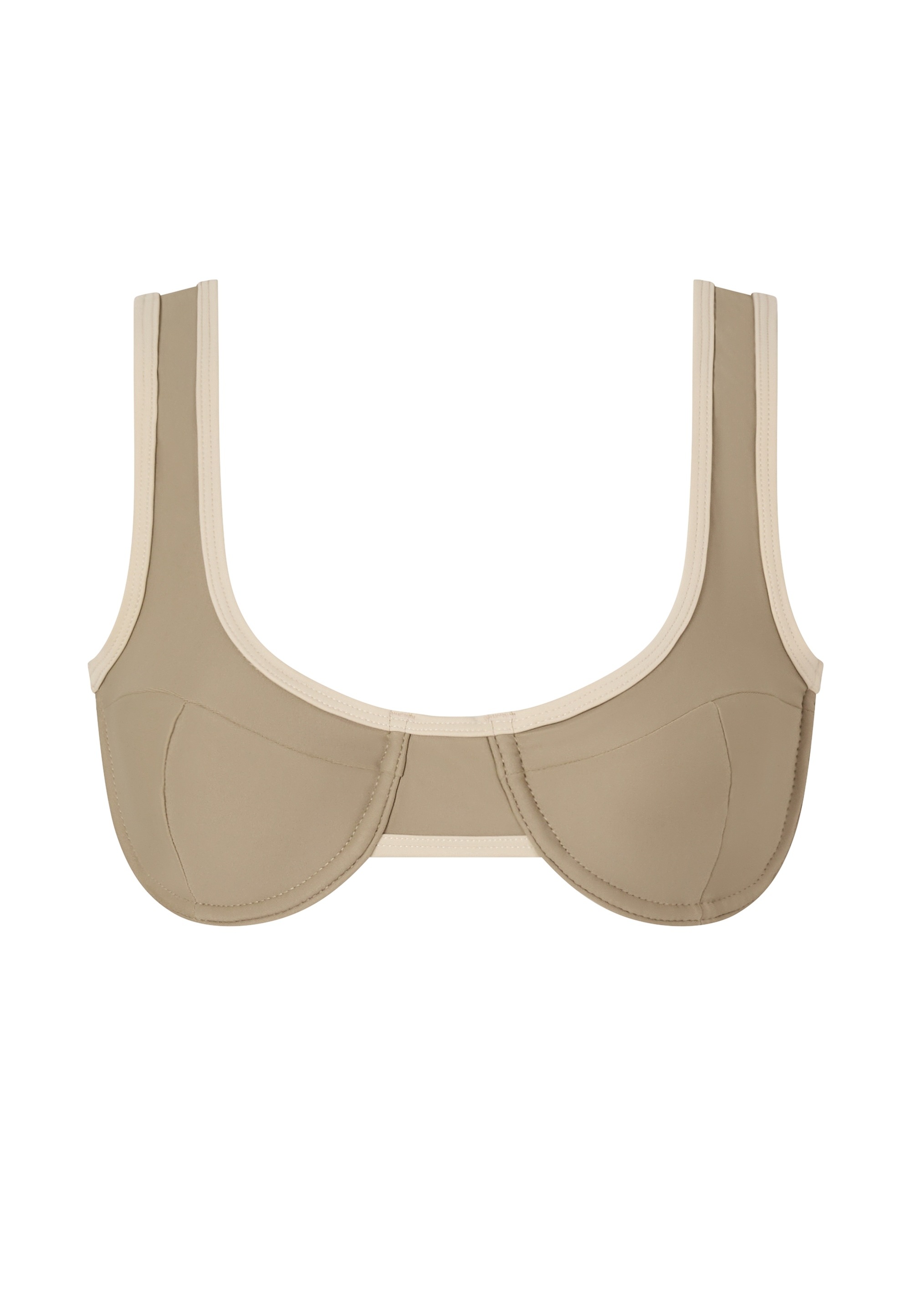 Moda Minx Triangel-Bikini-Top, (1 St.), in tollem Kontrast-Design günstig online kaufen