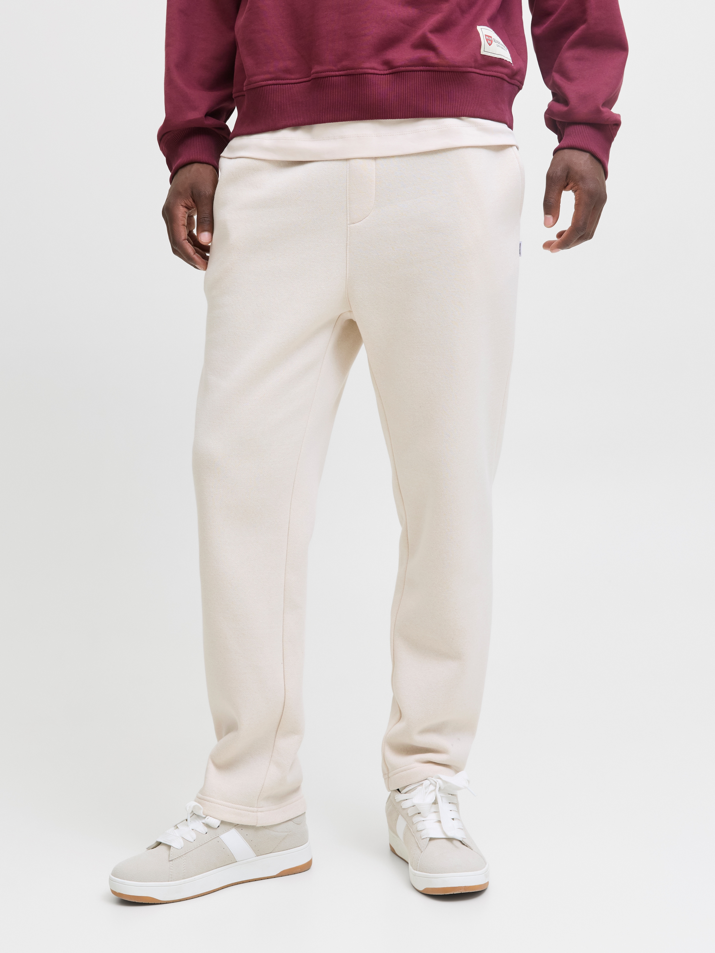 Jack & Jones "JPSTKANE BRADLEY UNCUFFED SWT PANTS NOOS" Materialmix, relaxed fit