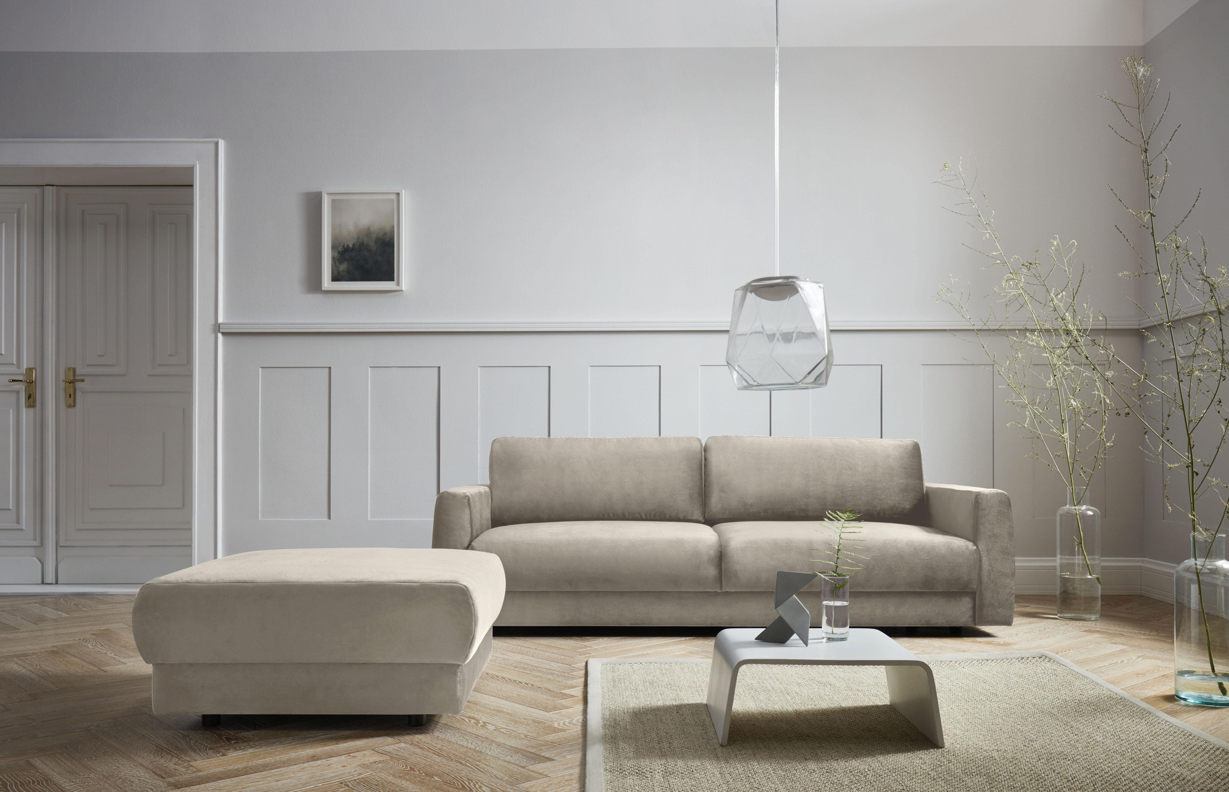andas 2,5-Sitzer »Hobro«, in 3 Bezugsqualitäten in vielen Farben, Design by Morten Georgsen