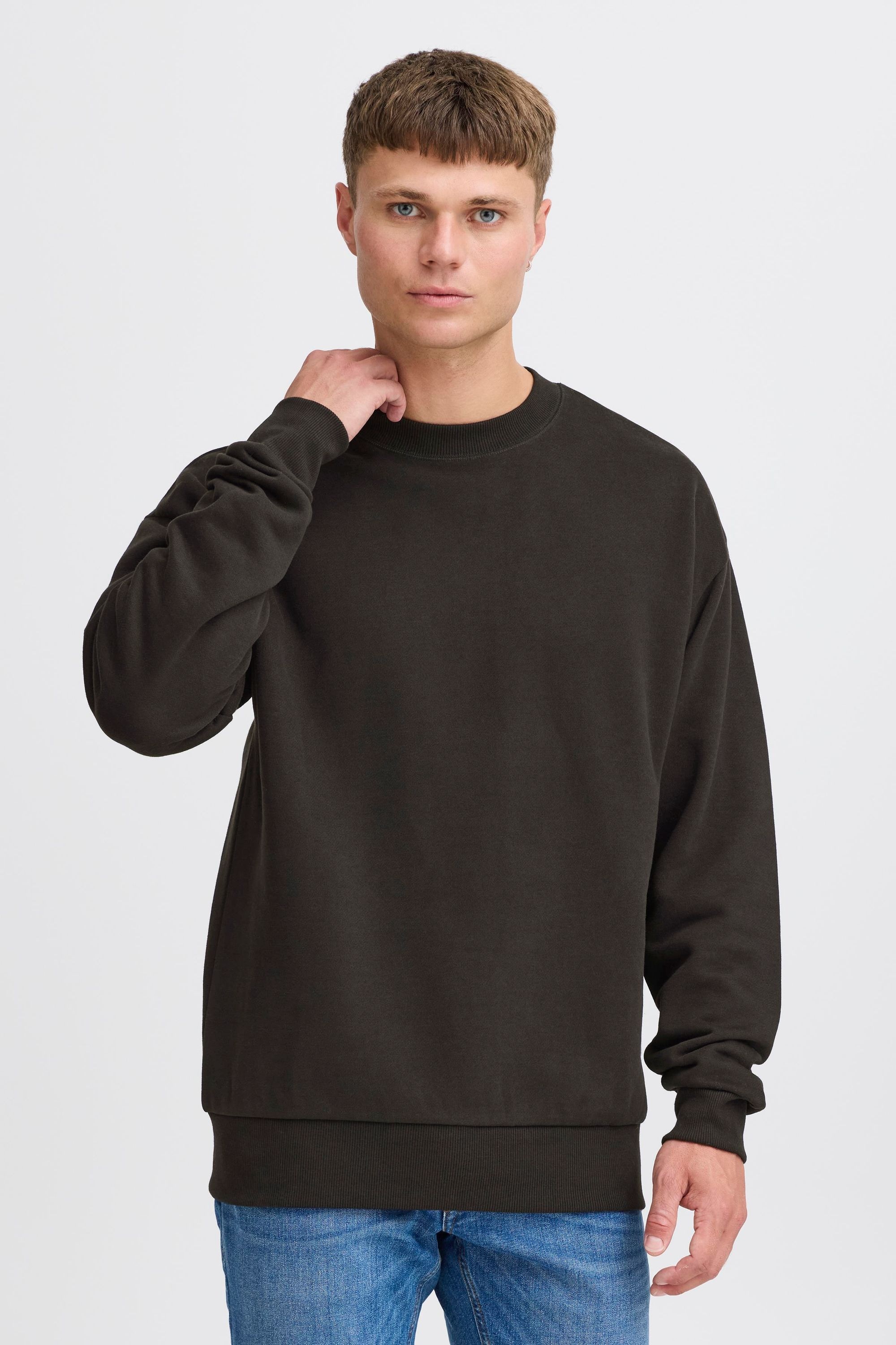 Blend Rundhalspullover "BHMCOPPER" Klassischer Sweatpullover mit Rundhalsau günstig online kaufen