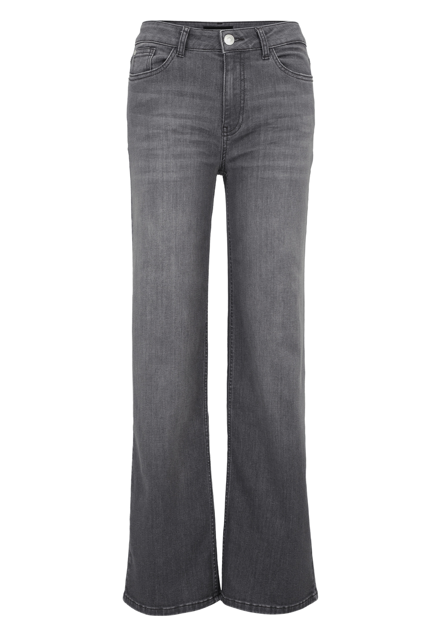 Zero Slim-fit-Jeans "zero Jeans grau Wide Leg Style WITNEY 32 Inch" günstig online kaufen