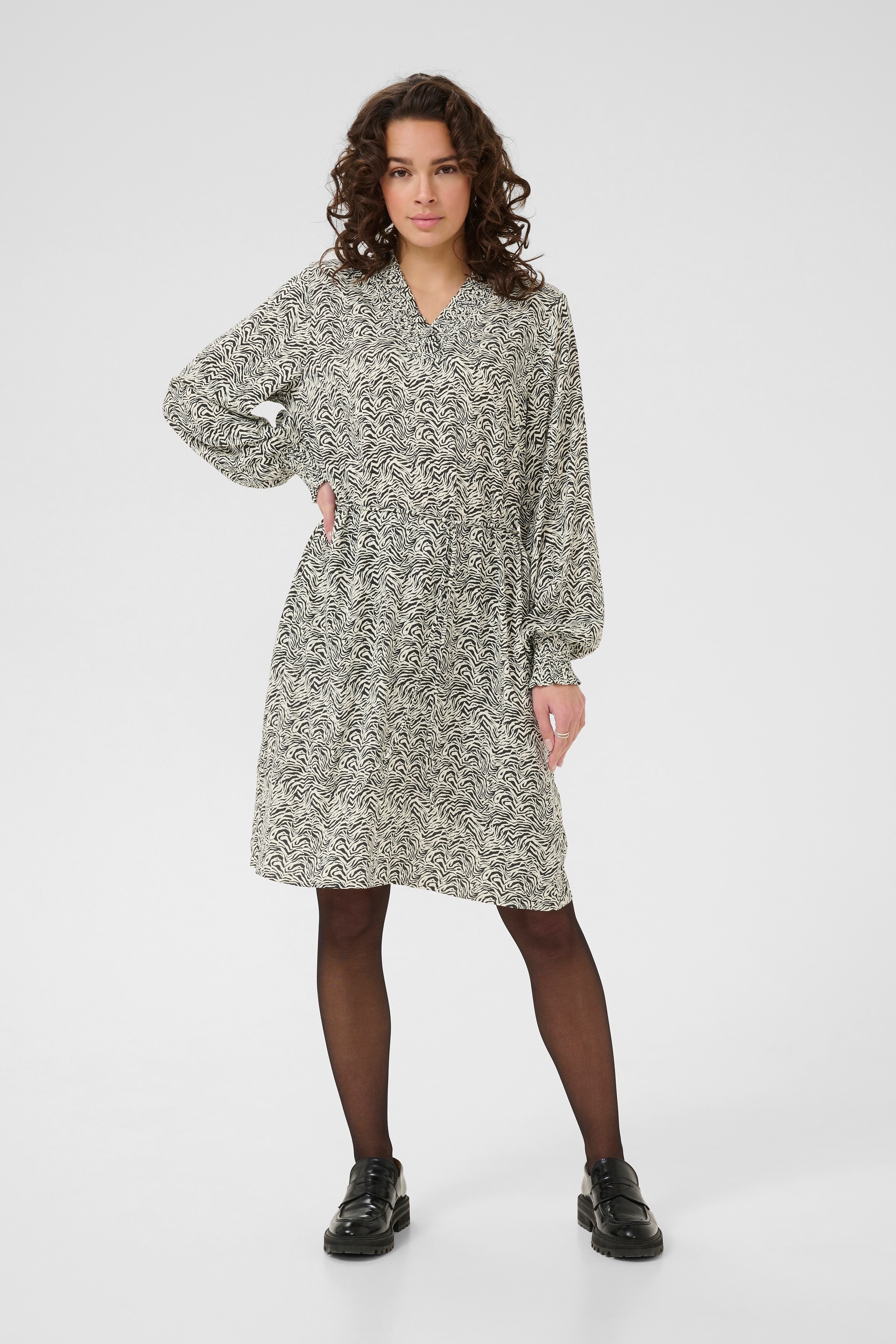 KAFFE Midikleid »Damen Kleid KAmiriam«