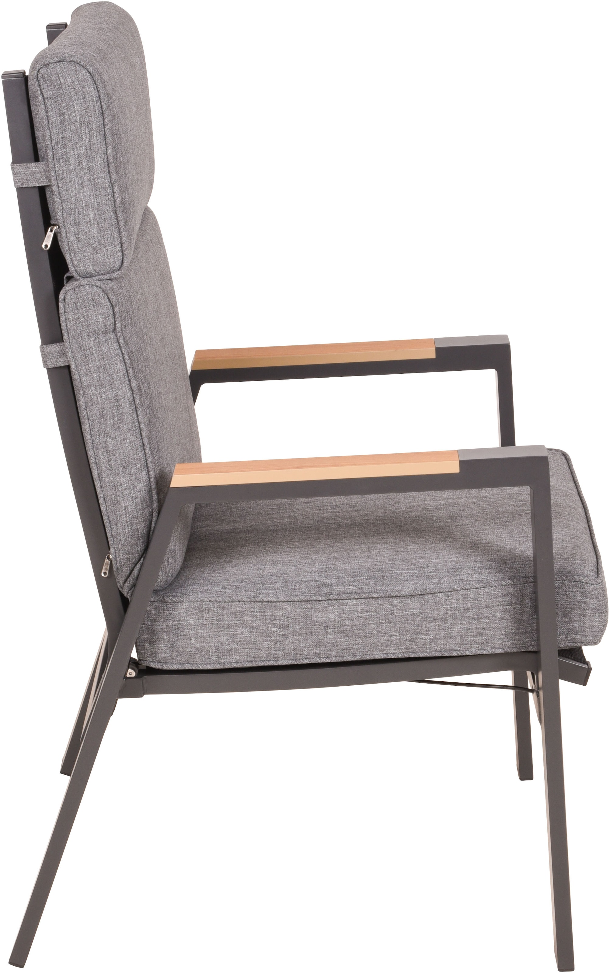 Garden Pleasure Stapelstuhl »BARLETTA« (Set) 1 Stk.Rückenlehne verstellbar