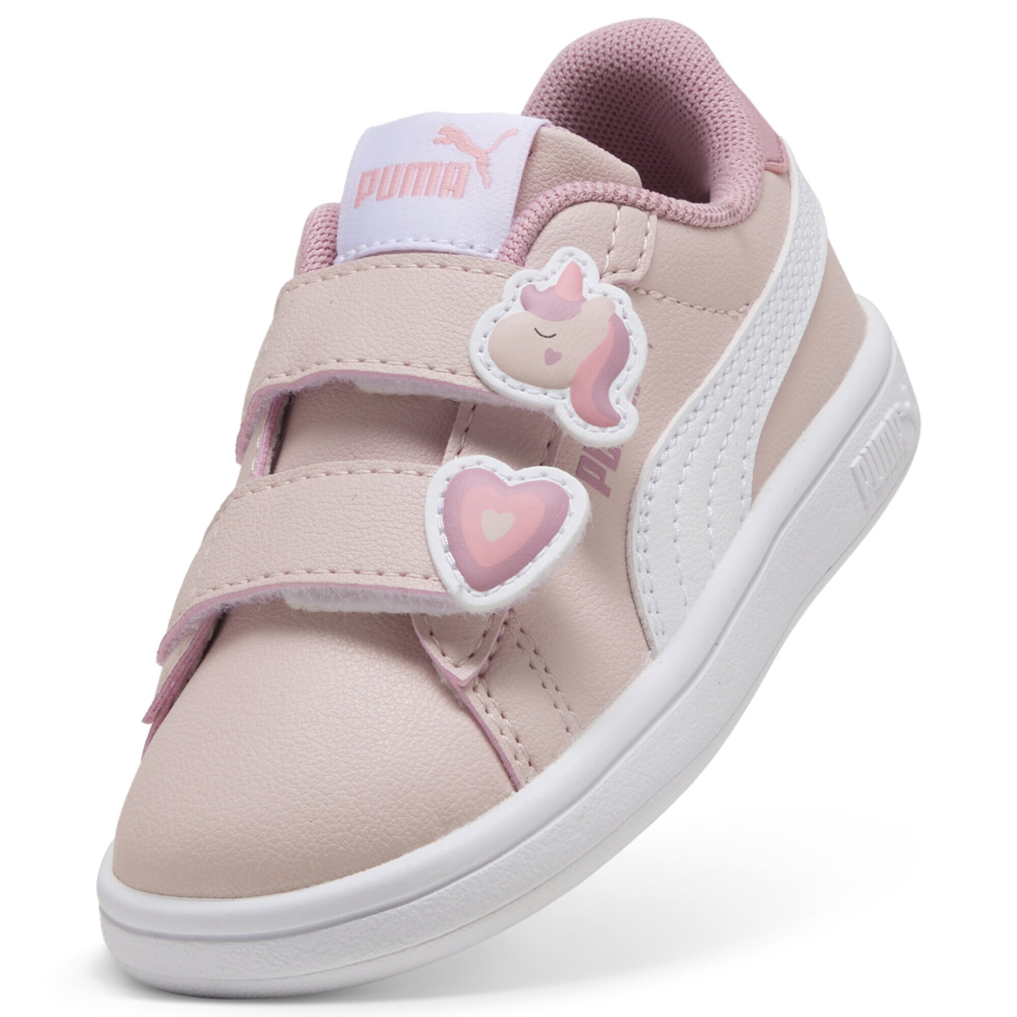 PUMA Sneaker »Smash 3.0 Badges Sneakers Mädchen«