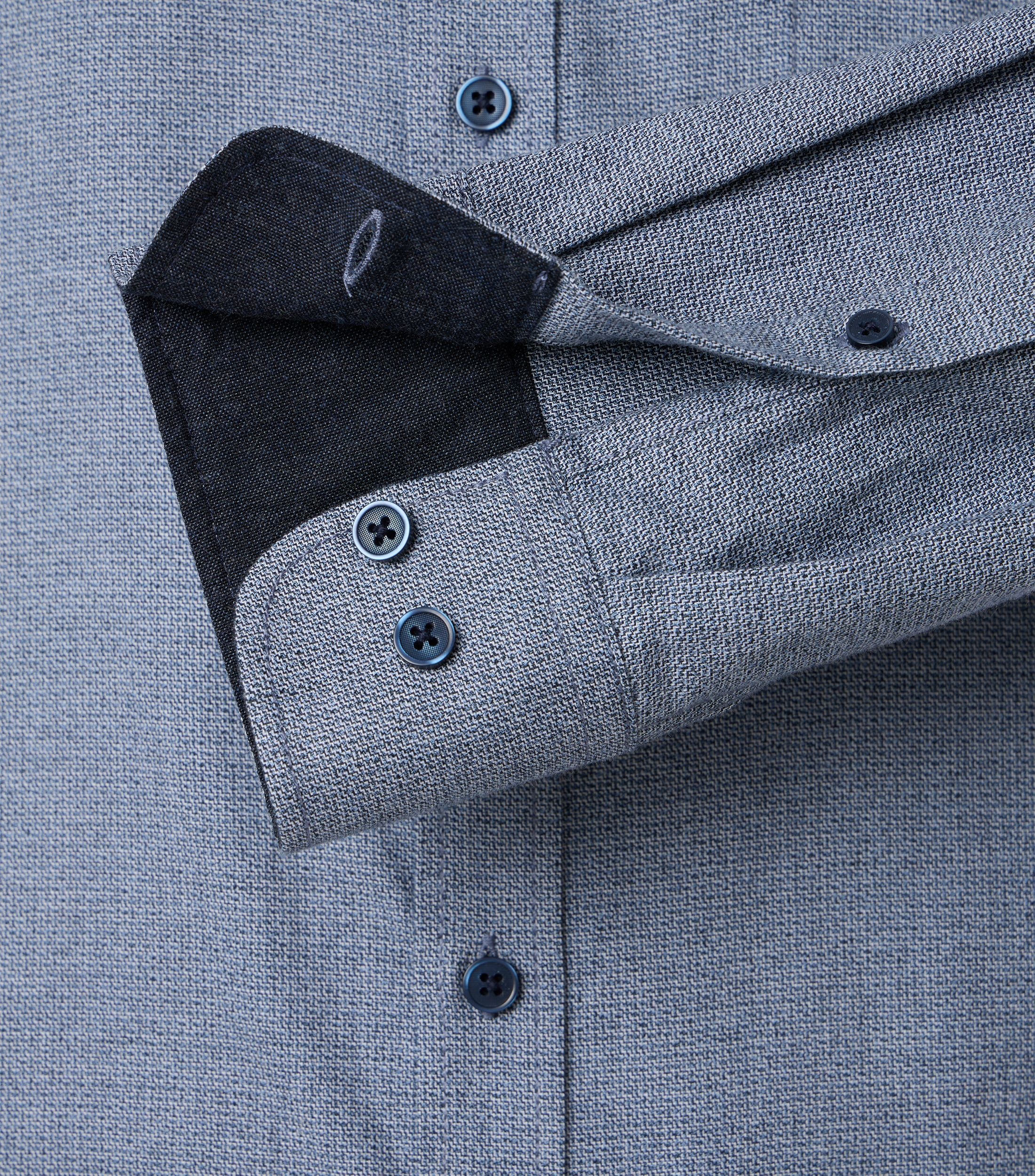CASAMODA Flanellhemd »CASAMODA Flanellhemd uni«