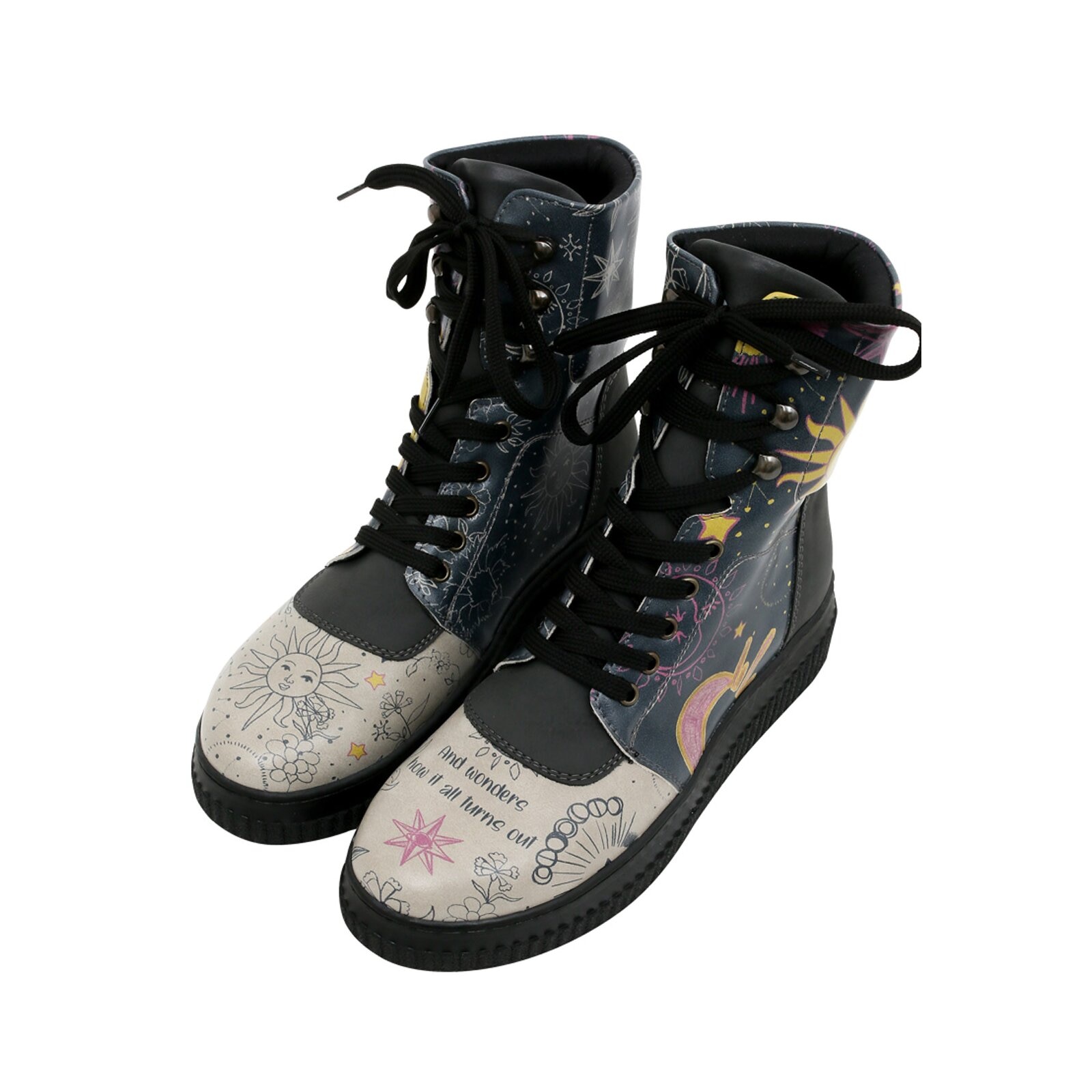 DOGO Schnürboots "Future Boots And Wonders How It All Turns Out Damen Boots günstig online kaufen