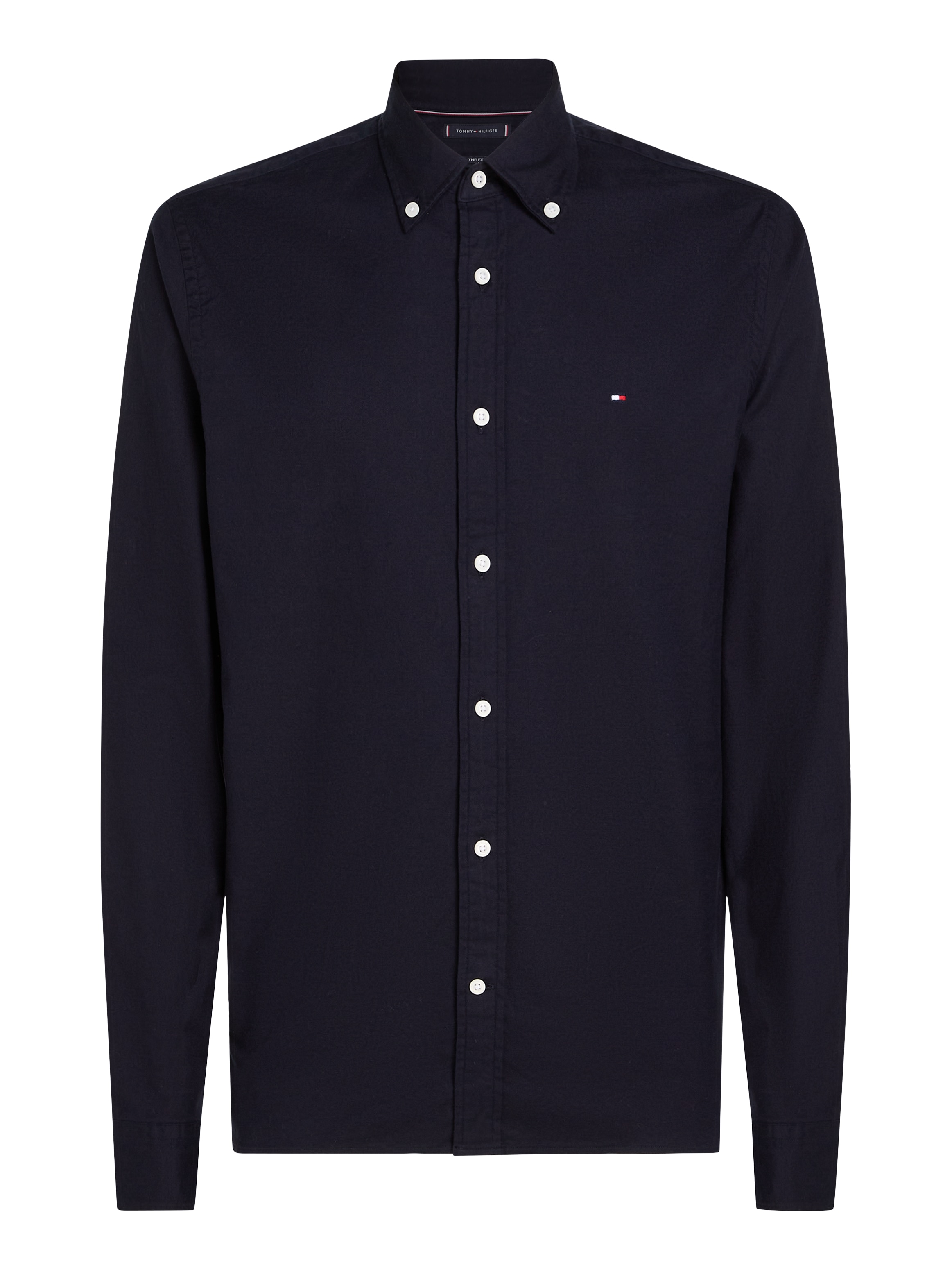 Tommy Hilfiger Businesshemd »FLEX BRUSHED SOLID RF SHIRT«