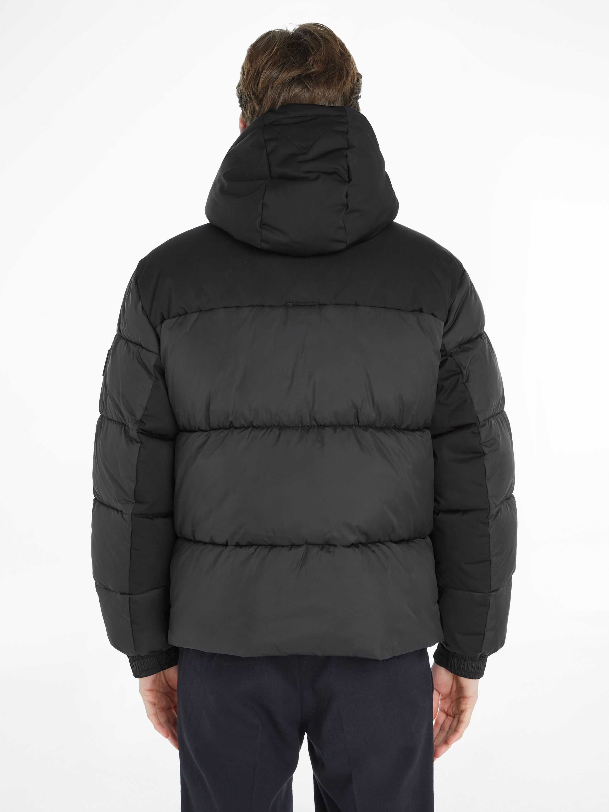 Tommy Hilfiger Steppjacke "NEW YORK HOODED JACKET", mit Kapuze, hochgeschlo günstig online kaufen