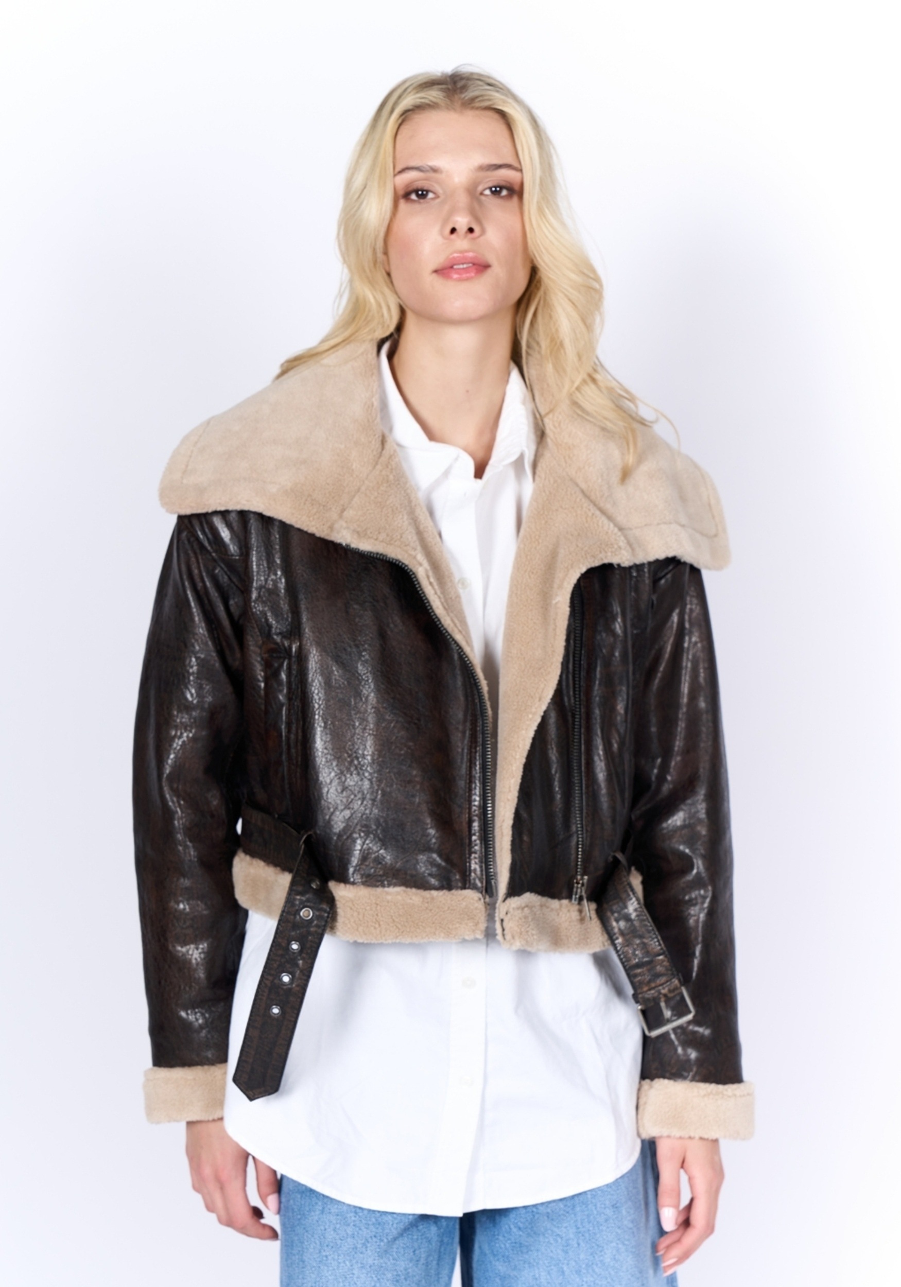 Freaky Nation Lederjacke "Perfect Way-FN" günstig online kaufen