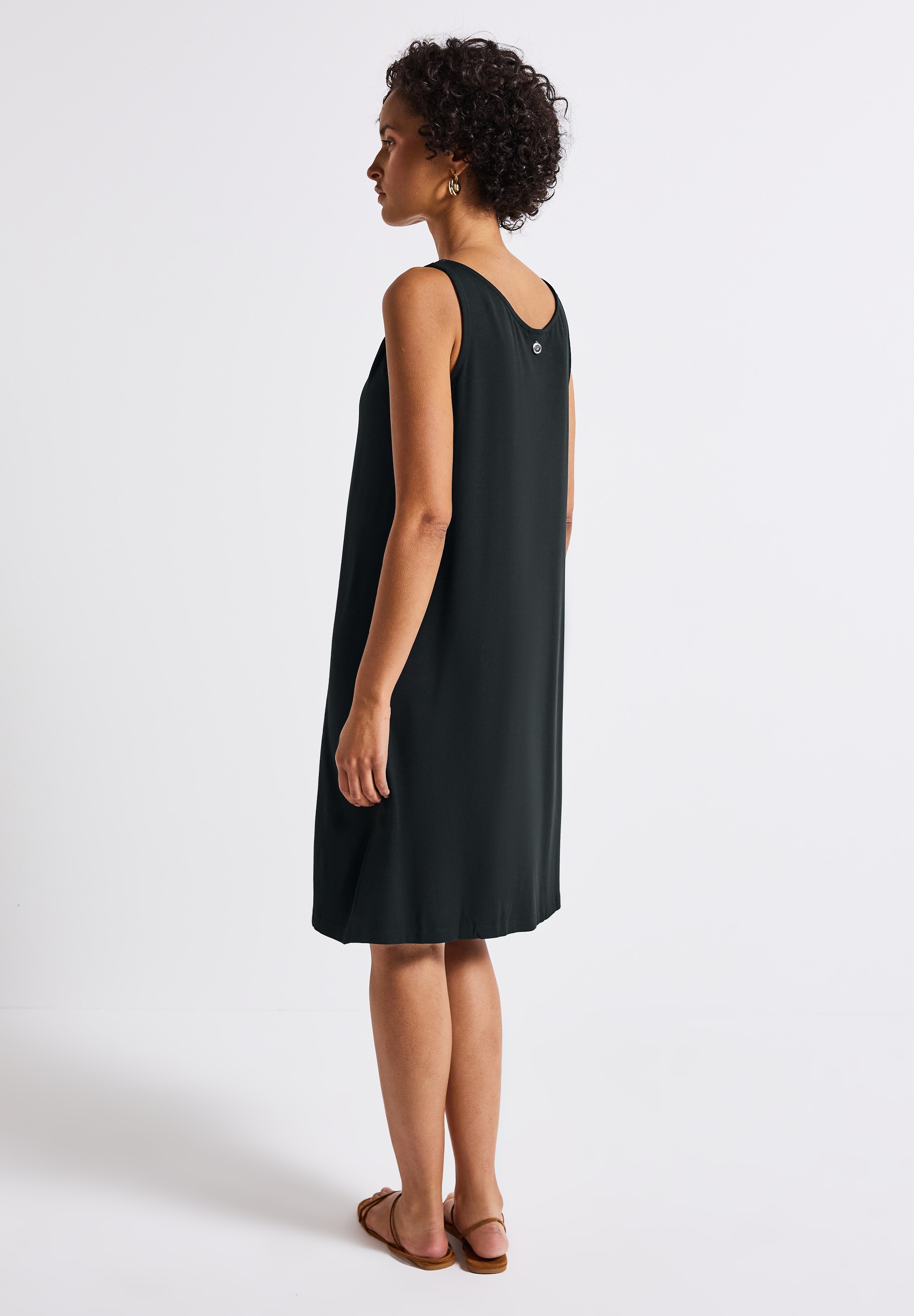 STREET ONE Shirtkleid, mit Knotendetail, ärmellos günstig online kaufen