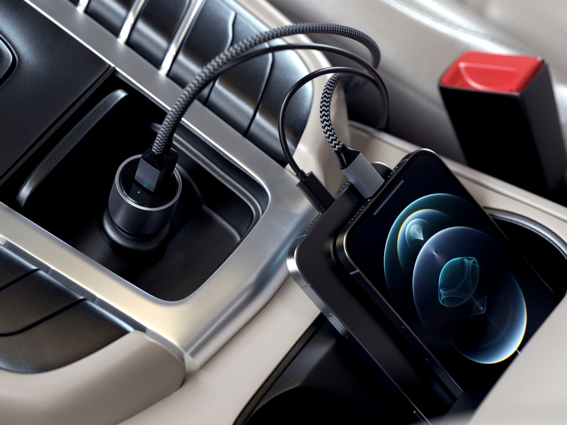 Satechi USB-Ladegerät »40W Dual USB-C PD Car Charger«