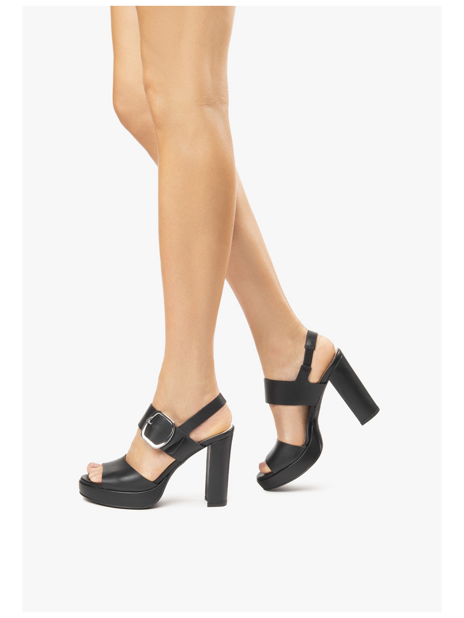 Nero Giardini High-Heel-Sandalette »Nero Giardini Sandalen Leder«