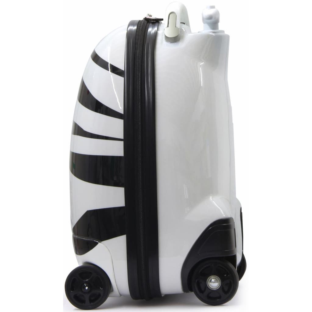 Jamara Kinderkoffer »Zebra«, 4 Rollen, mit 2,4 GHz Fernsteuerung