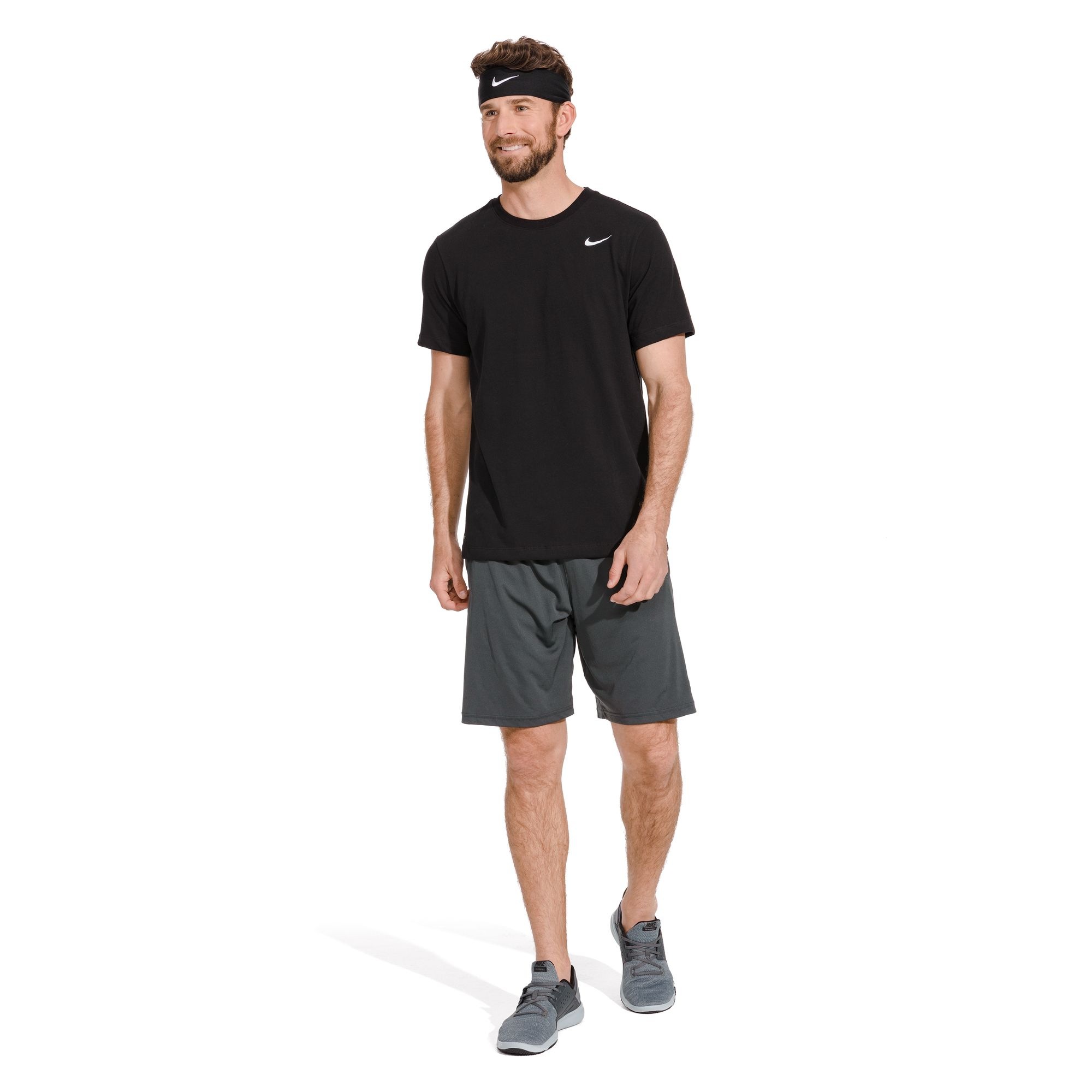 Nike T-Shirt »Nike Dri-FIT Men's Fitness T-Shirt« Kurzarm, Rundhalsausschnitt