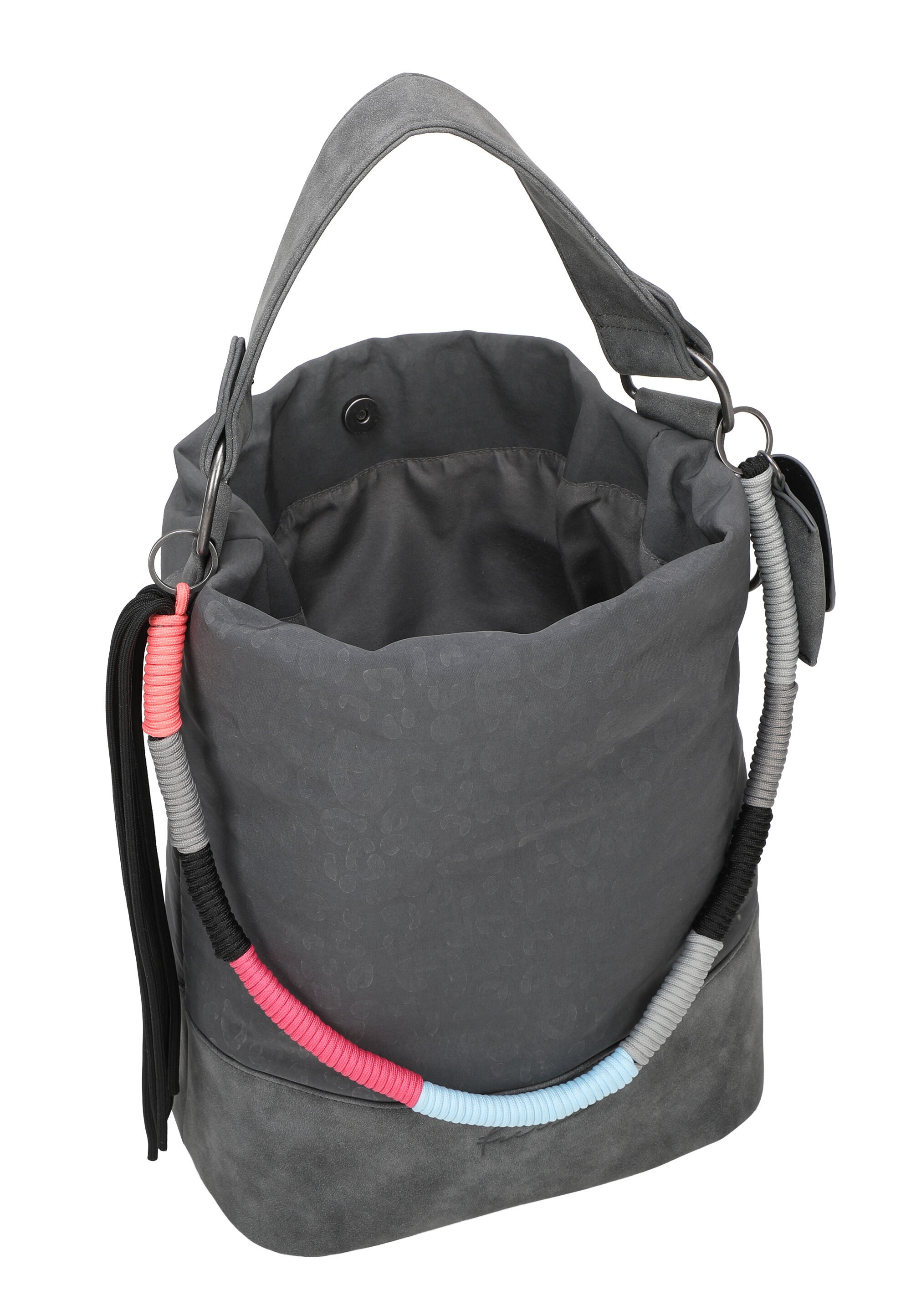 Fritzi aus Preußen Schultertasche »Olga Limited Leo Rainbow« mit Leo-Print