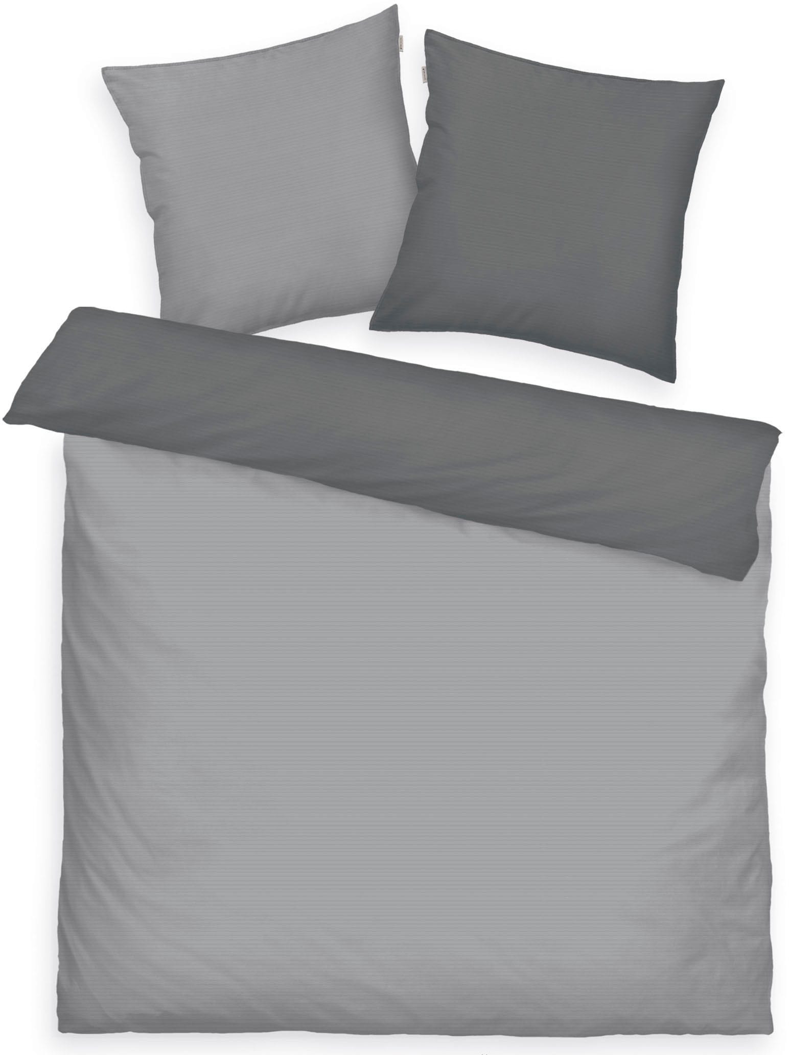 TOM TAILOR HOME Bettwäsche "TWO-TONE SOLID COLORS in Gr. 135x200cm, 155x220 günstig online kaufen
