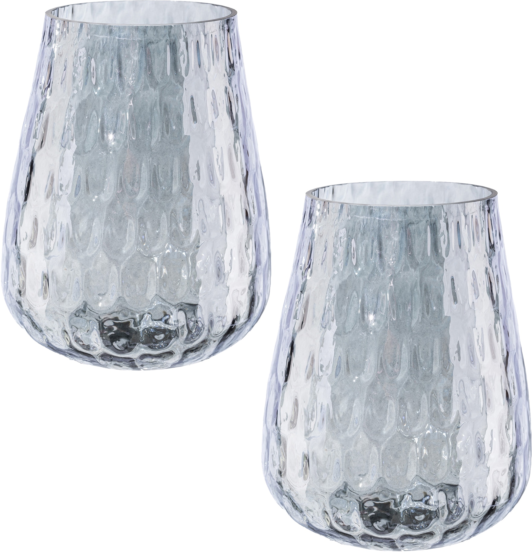Creativ home Windlicht "Weihnachtsdeko" aus Glas