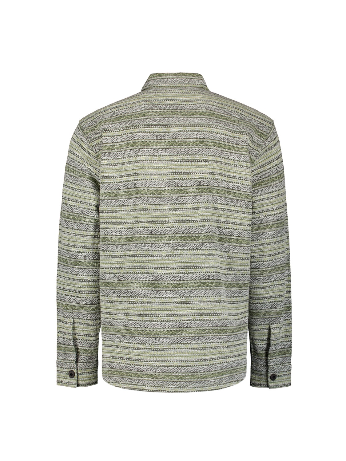NO EXCESS Langarmhemd »No Excess Gestricktes Overshirt«
