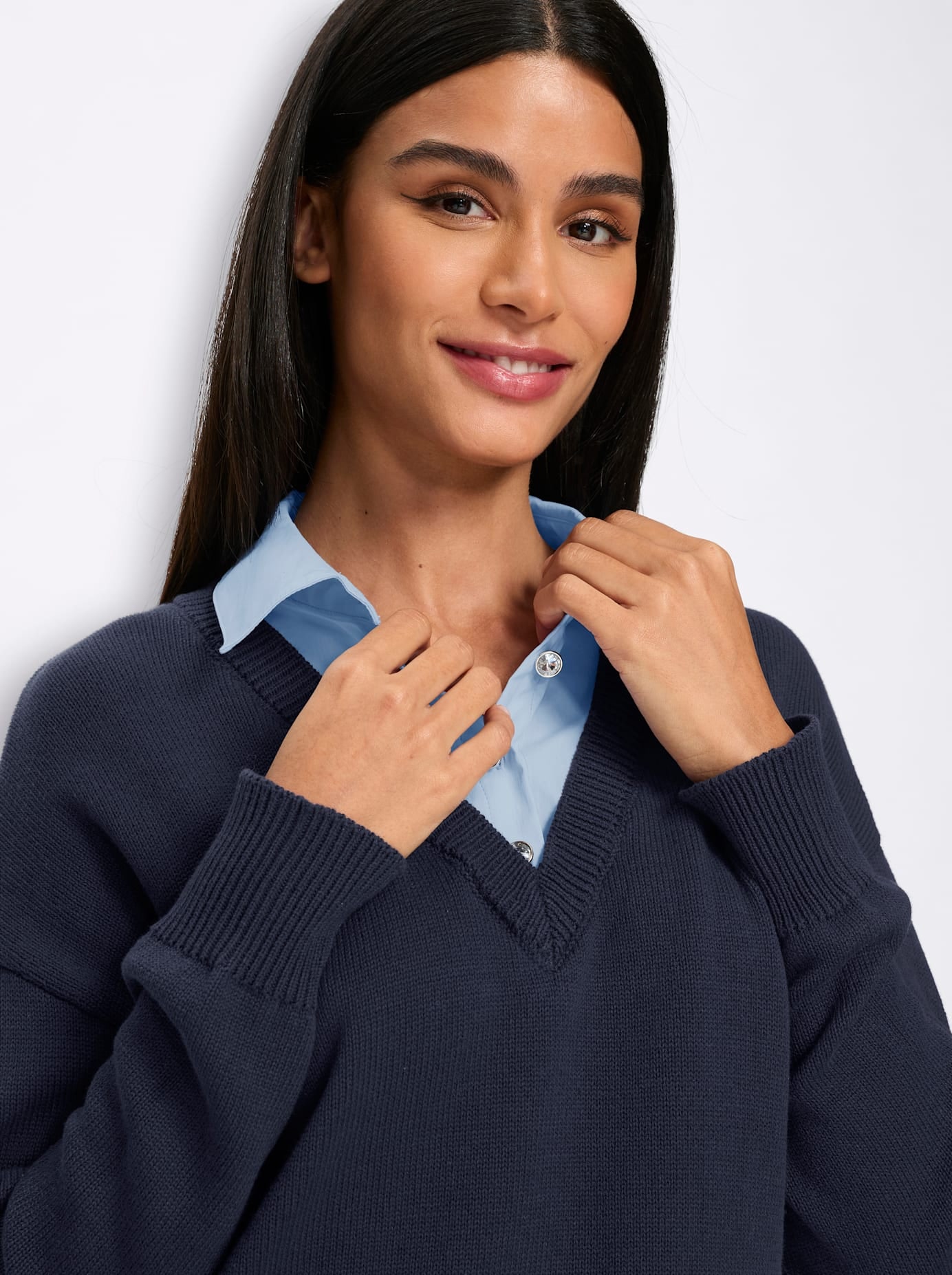 heine 2-in-1-Pullover »2-in-1-Pullover«