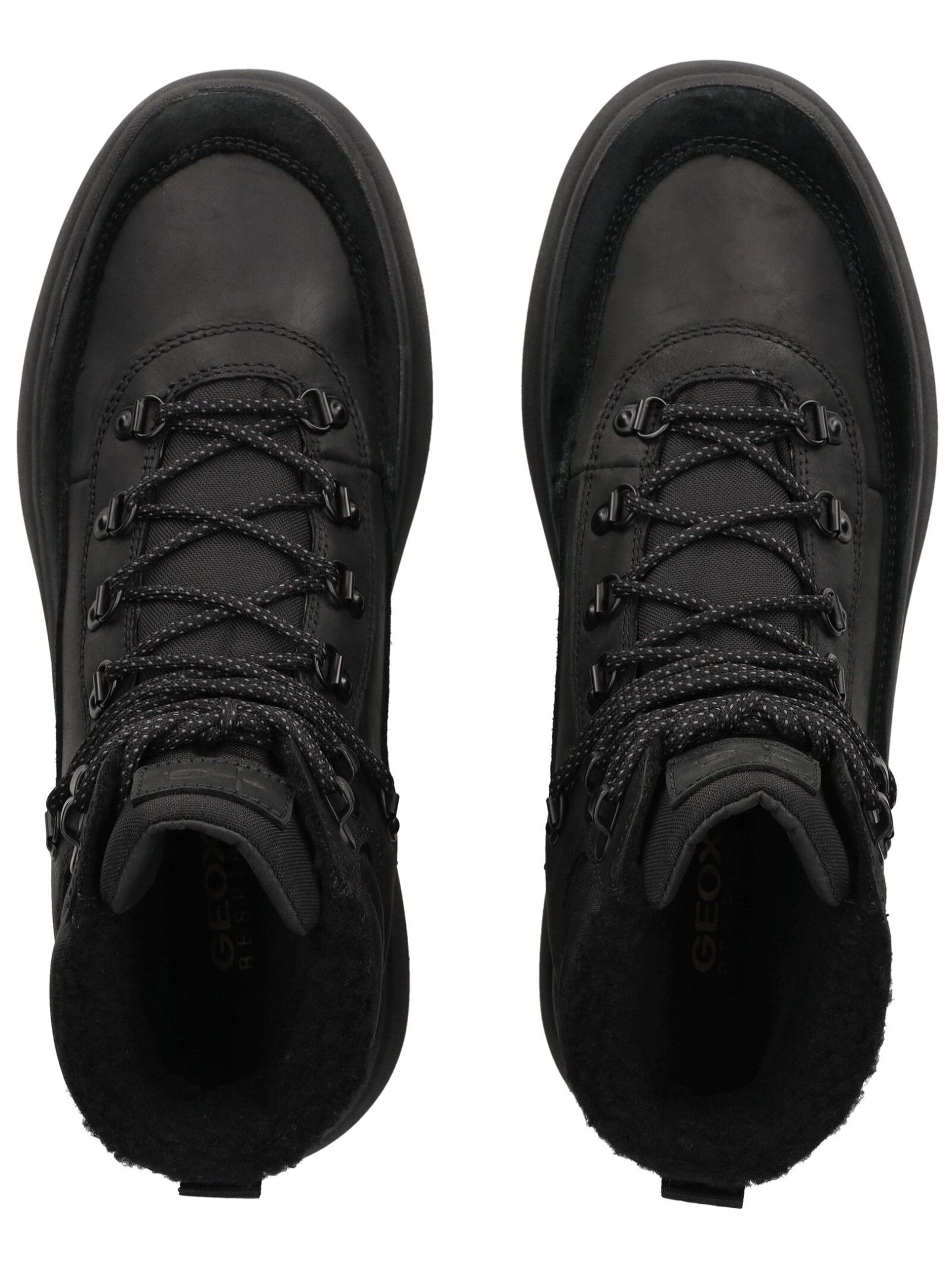 Geox Schnürstiefelette »Geox Stiefelette Veloursleder/Textil«