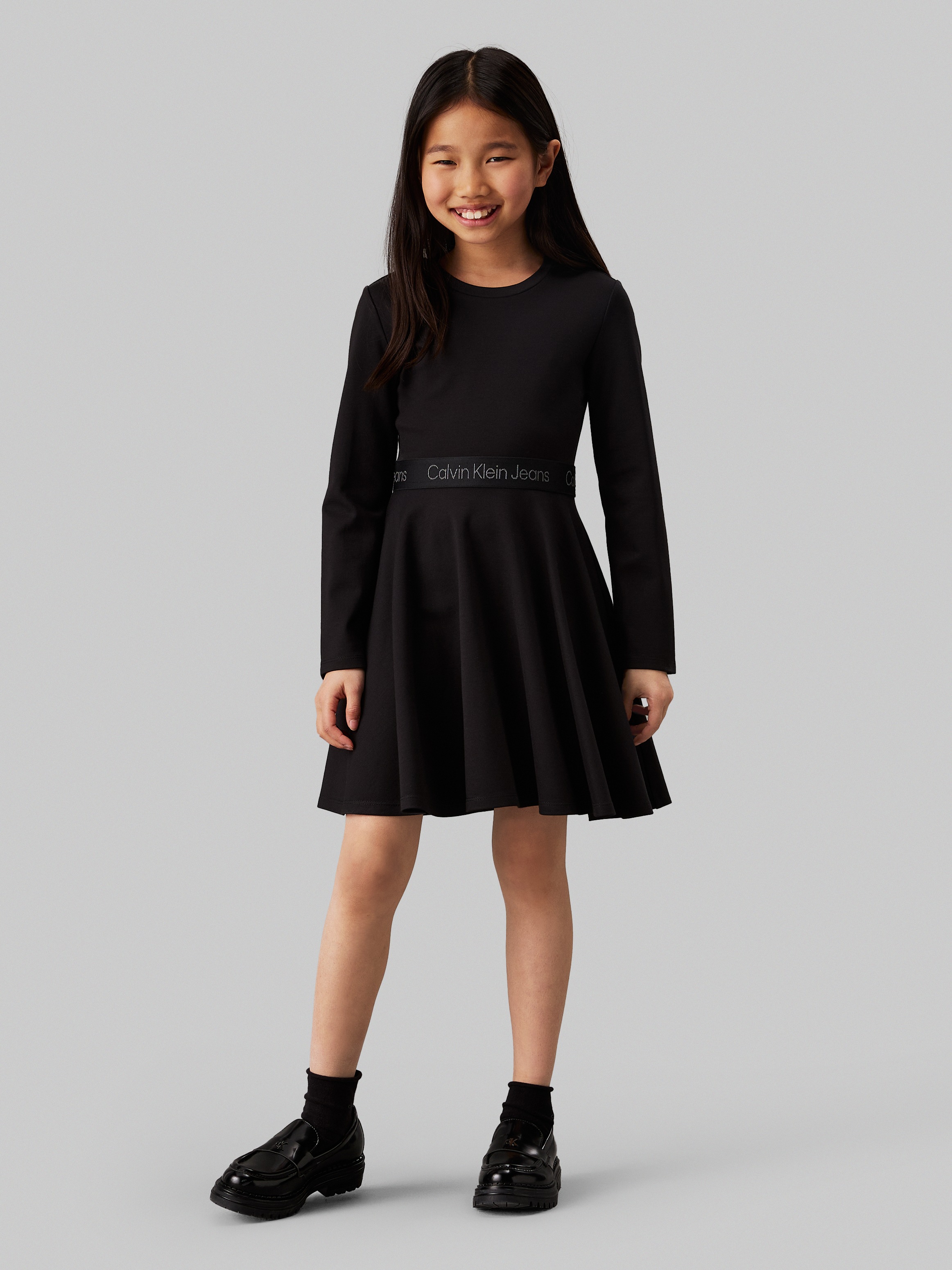 SOLOCETE Mädchen Sommerkleid – ärmellos Mit Cold Shoulder, Rüschen, Midilänge (Größen 8-14)
