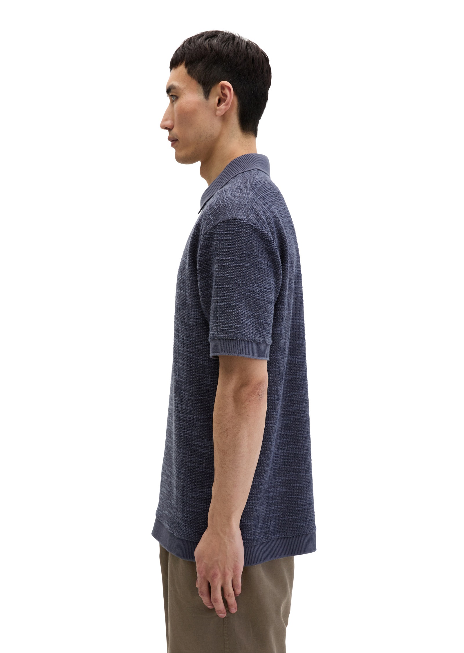 Marc O'Polo Poloshirt »aus weichem Bouclé-Jersey«