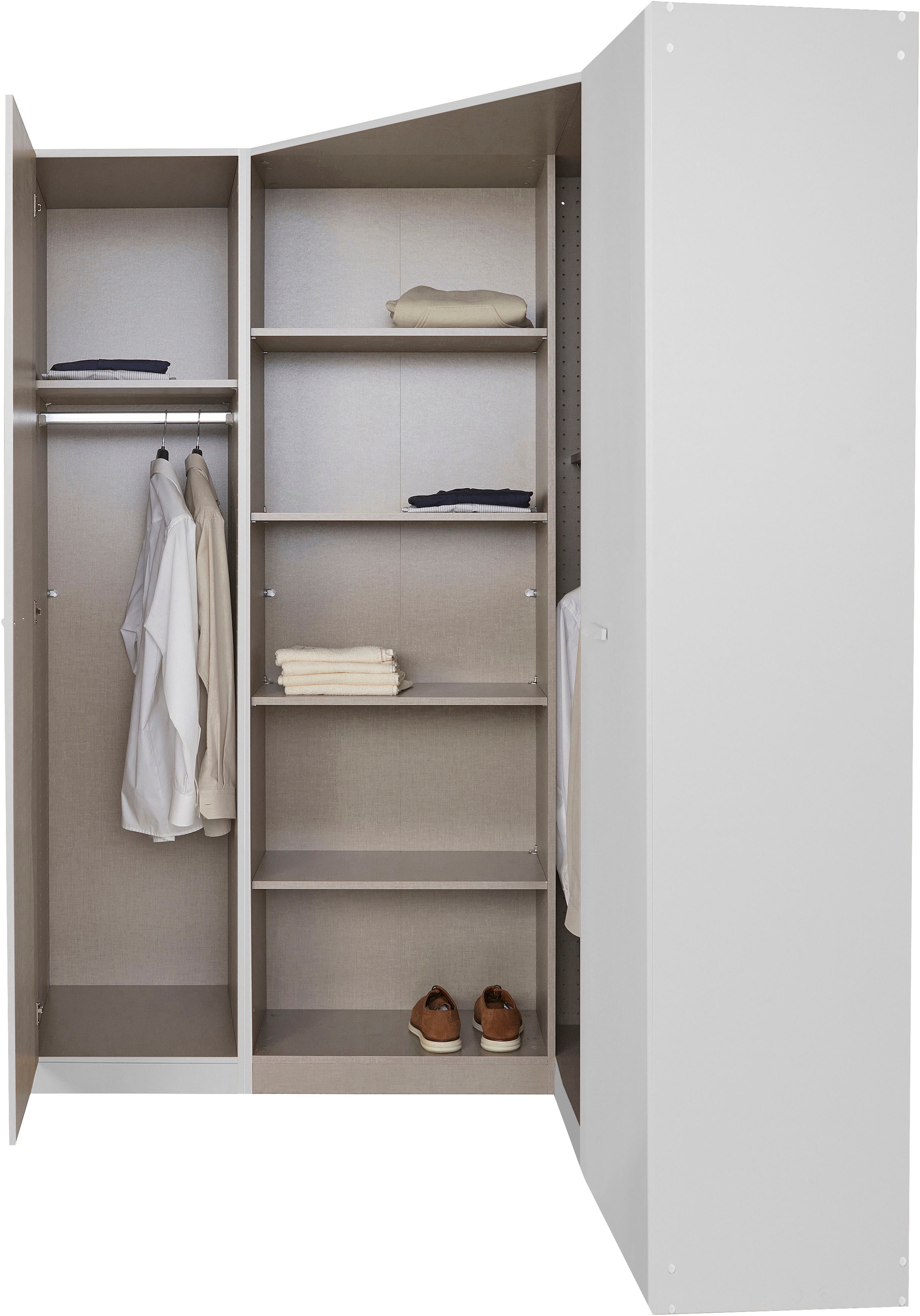 INOSIGN BY RAUCH Schrank-Set »Kleiderschrank Schrank Garderobe Wäscheschrank VANDOR«, 4-türig mit viel Stauraum, Schränke einzeln stellbar MADE IN GERMANY