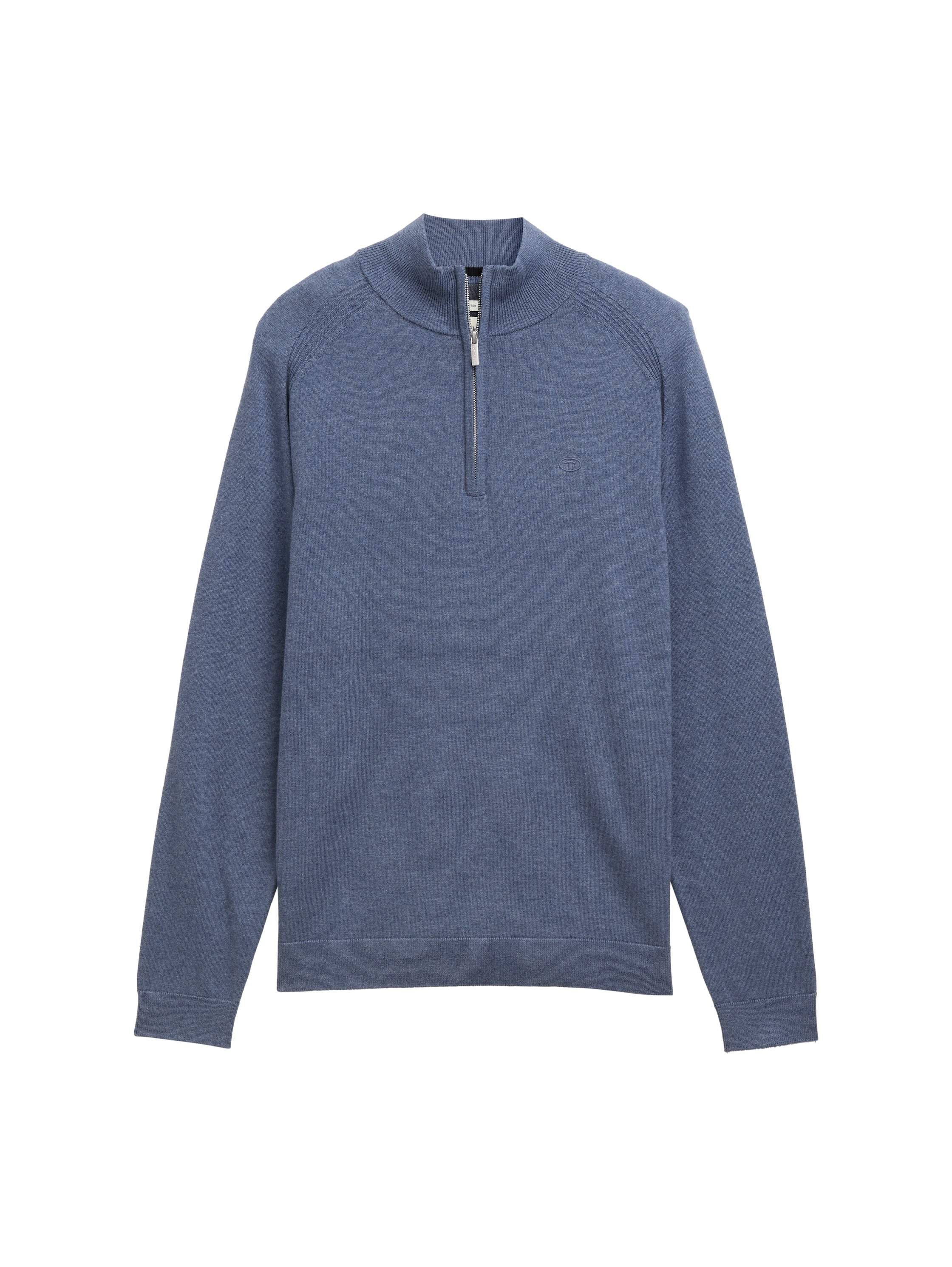 TOM TAILOR Troyer, mit Logo Stickerei
