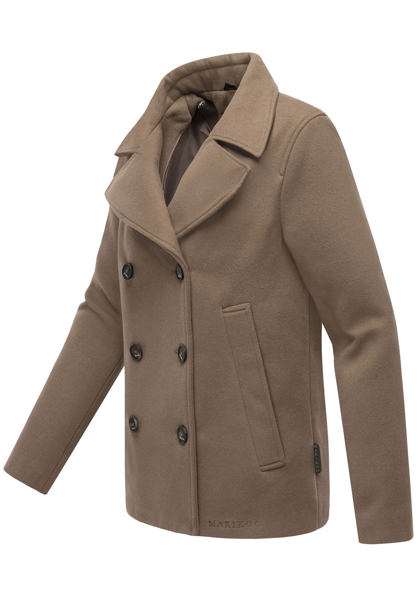 Marikoo Winterjacke »Aylaraa«, Elegante Designer Winterjacke