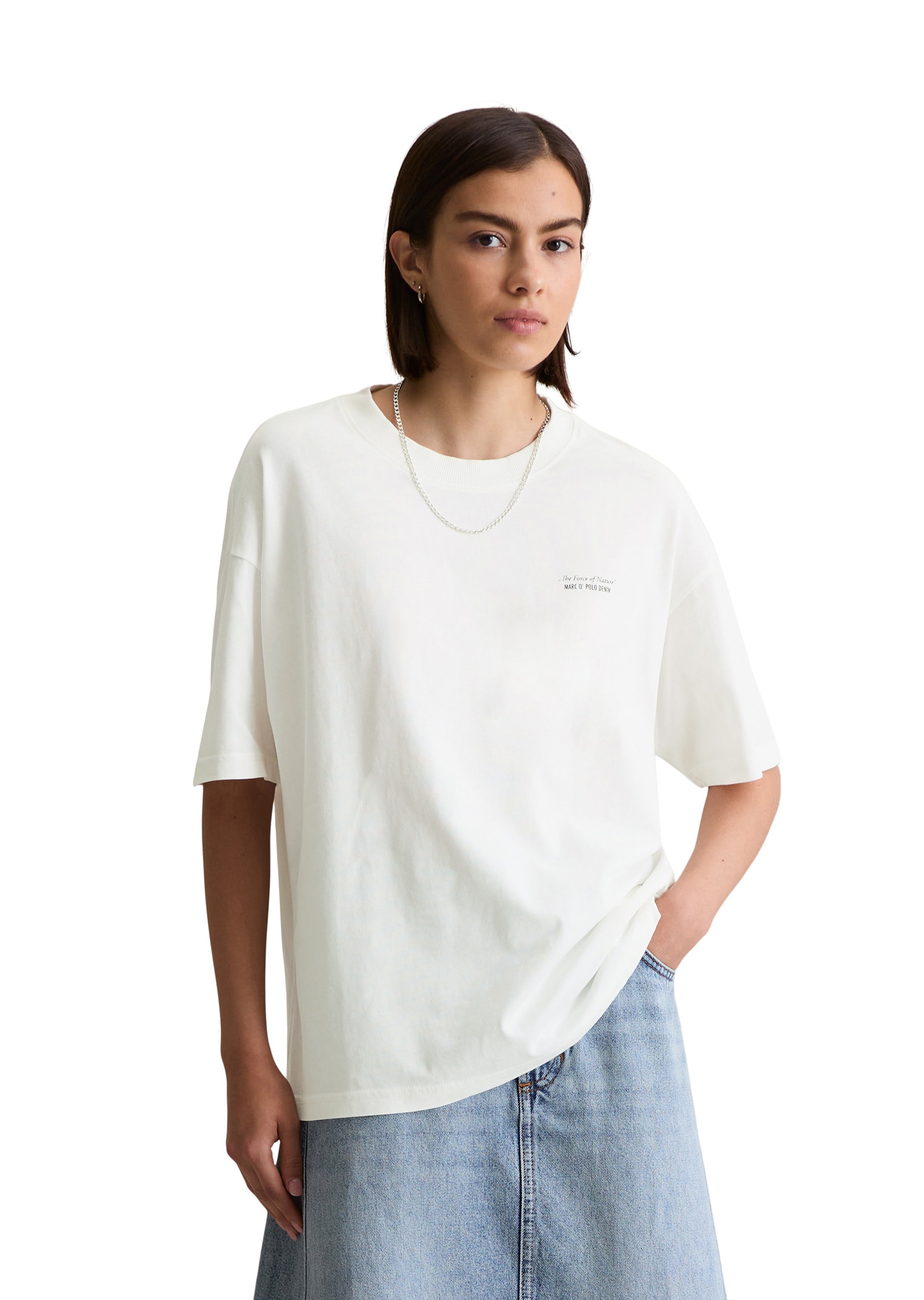 Marc OPolo DENIM T-Shirt "aus Organic Cotton" günstig online kaufen