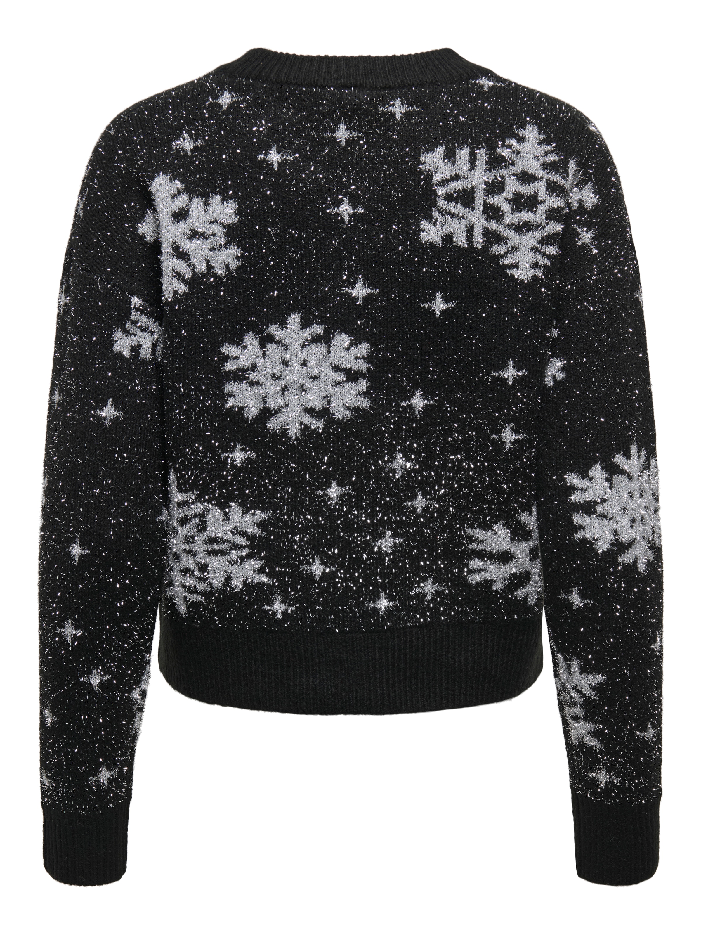 ONLY Weihnachtspullover »ONLXMAS ROLFA LS ONECK SNOWFLAKES KNT«