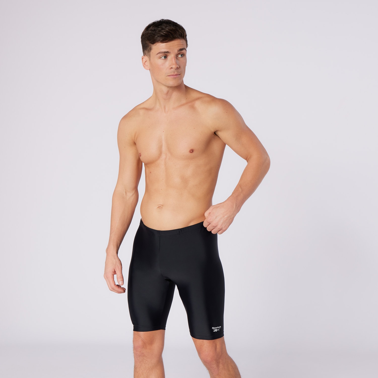 Reebok Badeshorts "Ensley" mit innenliegender Kordel und langem Bein