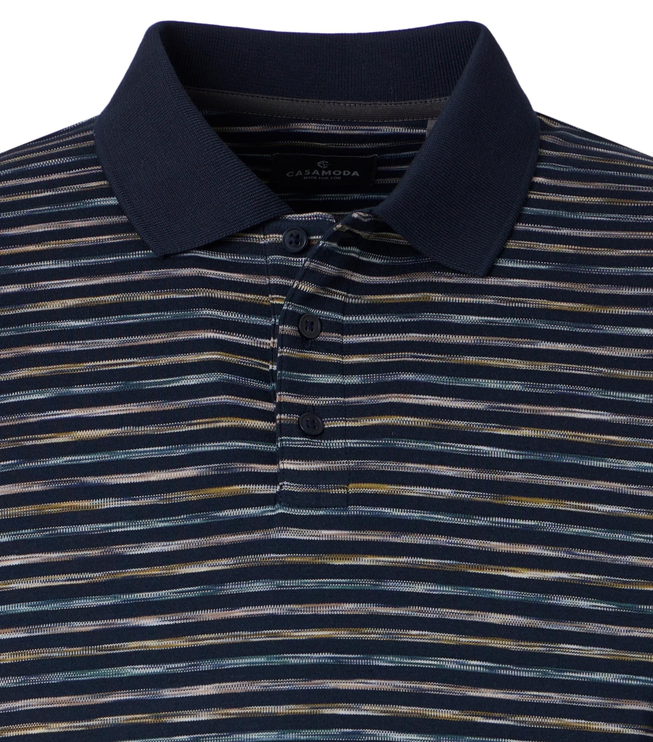 CASAMODA Poloshirt »CASAMODA Polo-Shirt gestreift«