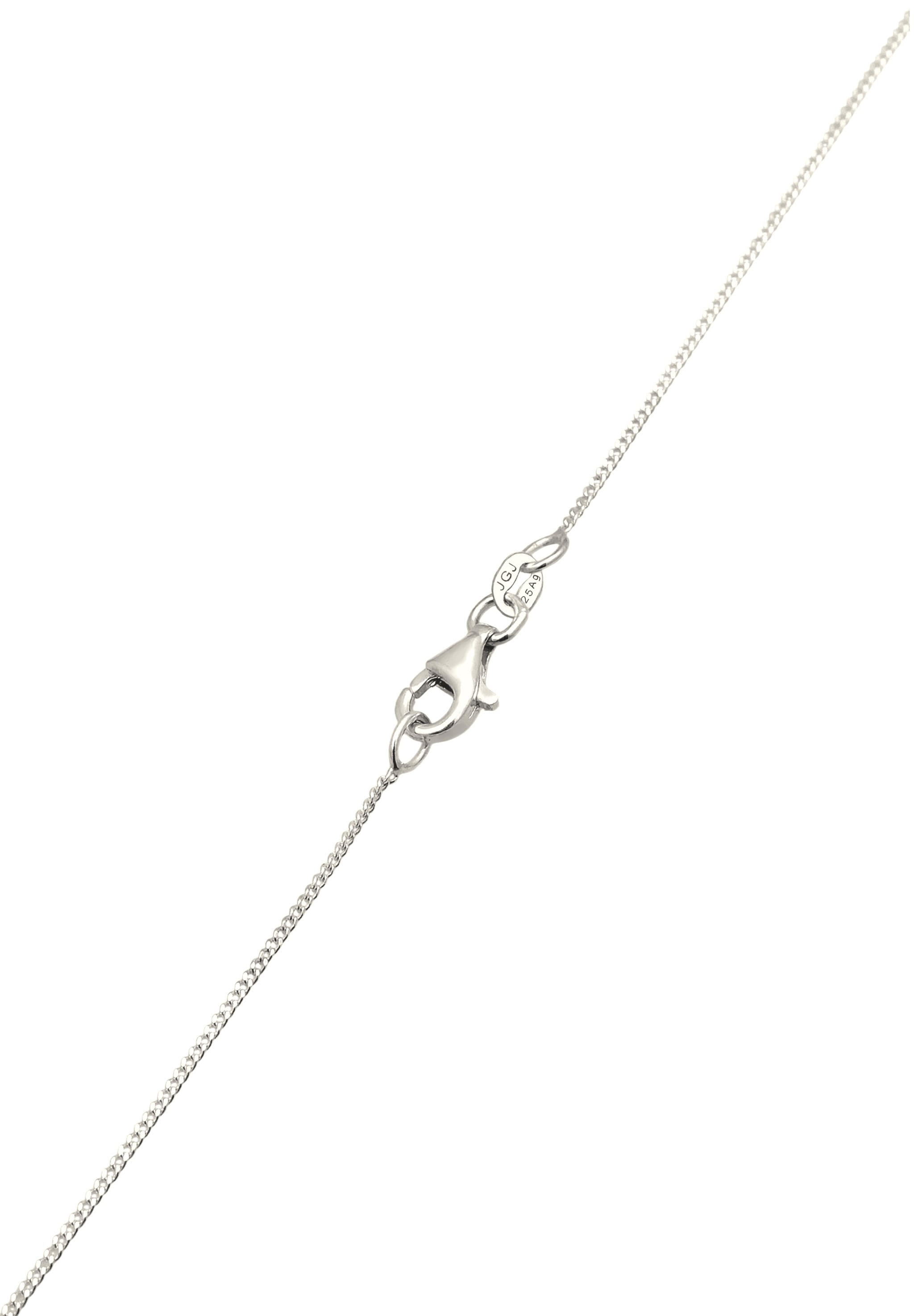 Elli Silberkette »Halskette Anhänger Tropfen Zirkonia Weiß 925 Sterling Silber«