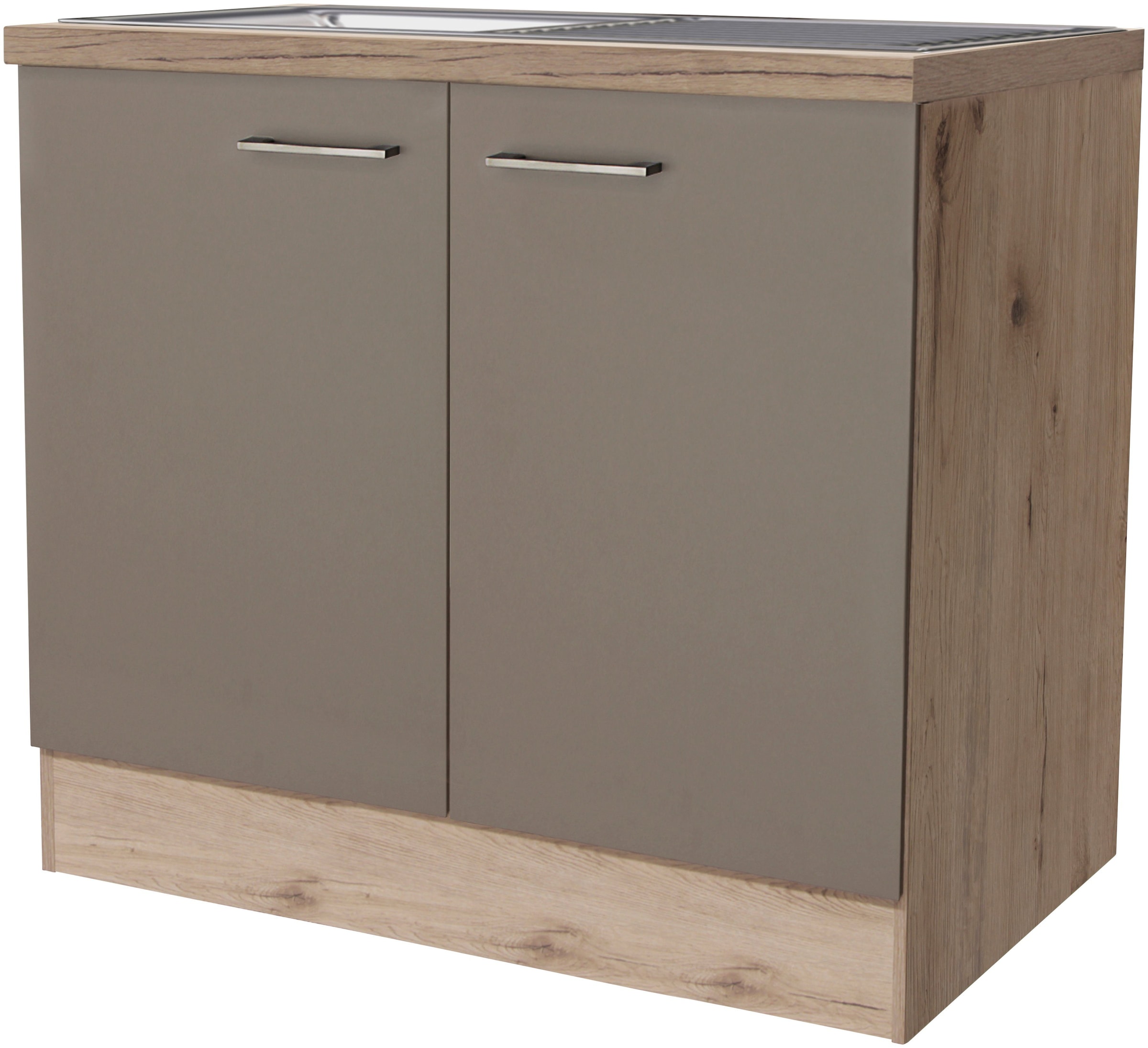 Flex-Well Spülenschrank »Riva«, (B x T) 60 x | BAUR x 86 inkl. cm, 100 kaufen x Einbauspüle H